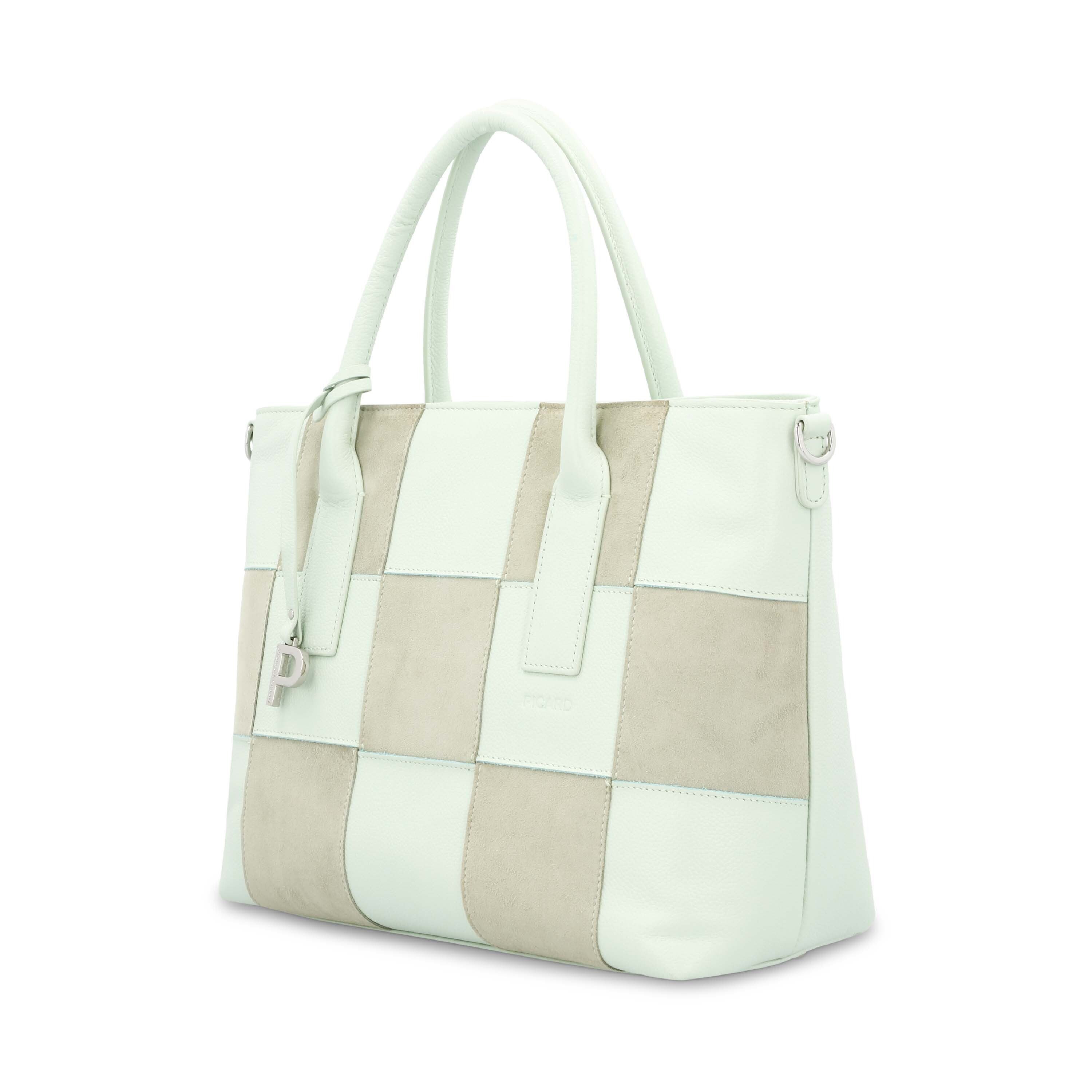 Picard Shopper PICARD Shopper Chess aus Echtleder