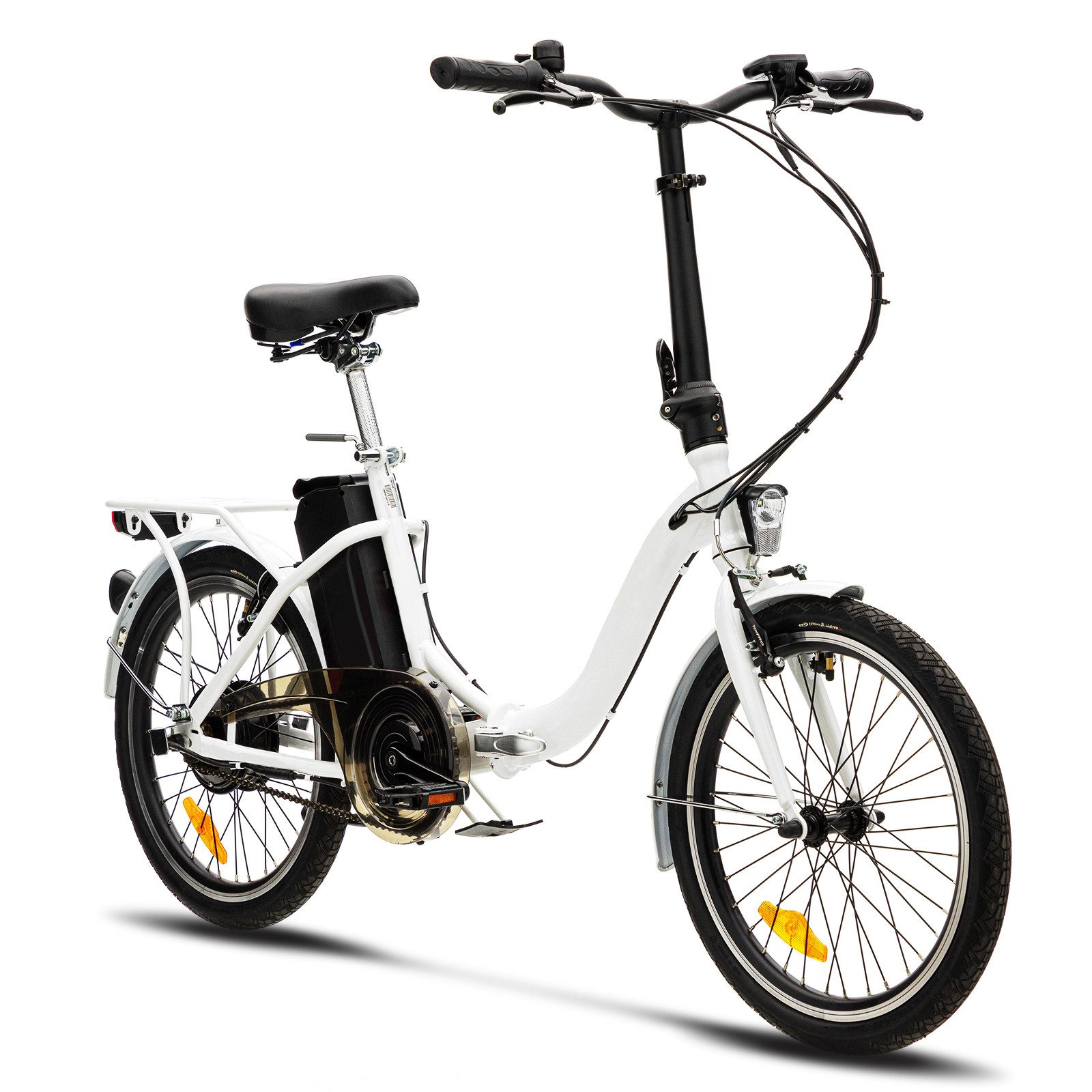 VECOCRAFT E-Bike Klapprad Klapprad Pedelec 40Nm Faltrad Elektrofahrrad 468Wh, 1 Gang, Heckmotor, 468 Wh