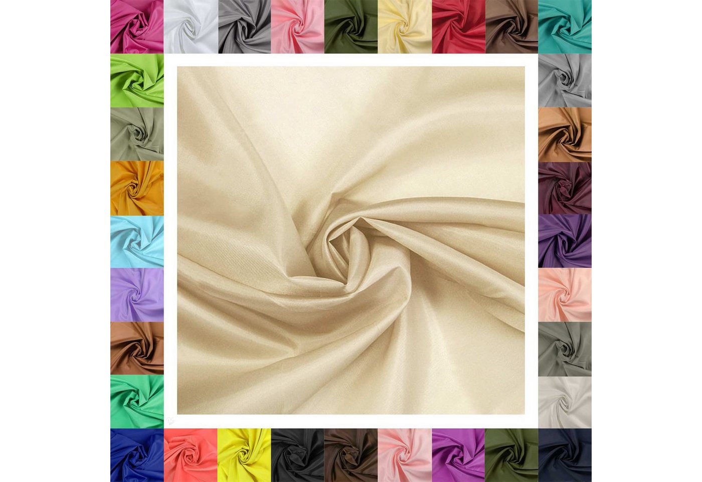Thumbnail - maDDma Stoff 5m Futterstoff Breite 148cm, hellbeige