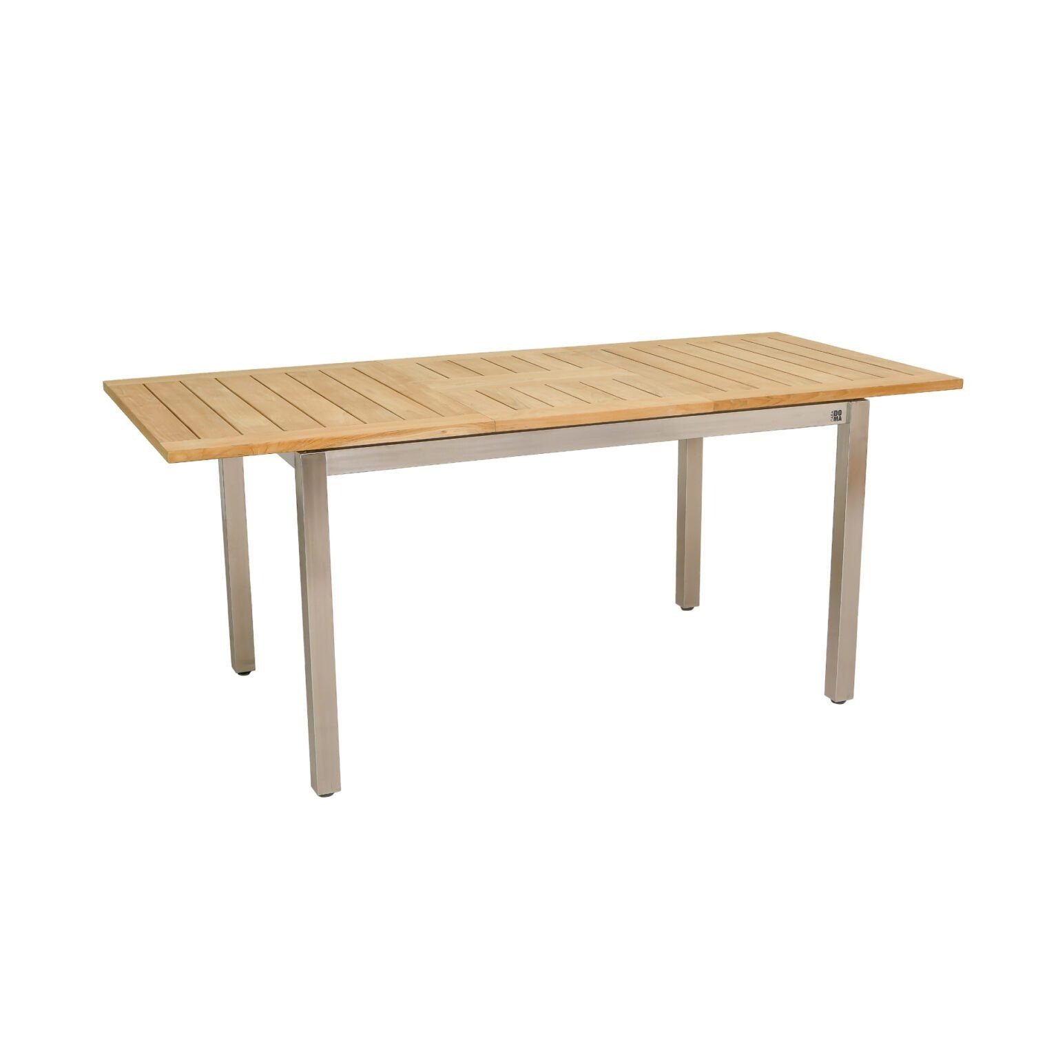 CASA DOMA Gartentisch Ugento, Edelstahl/Teak, ausziehbar, günstig online kaufen