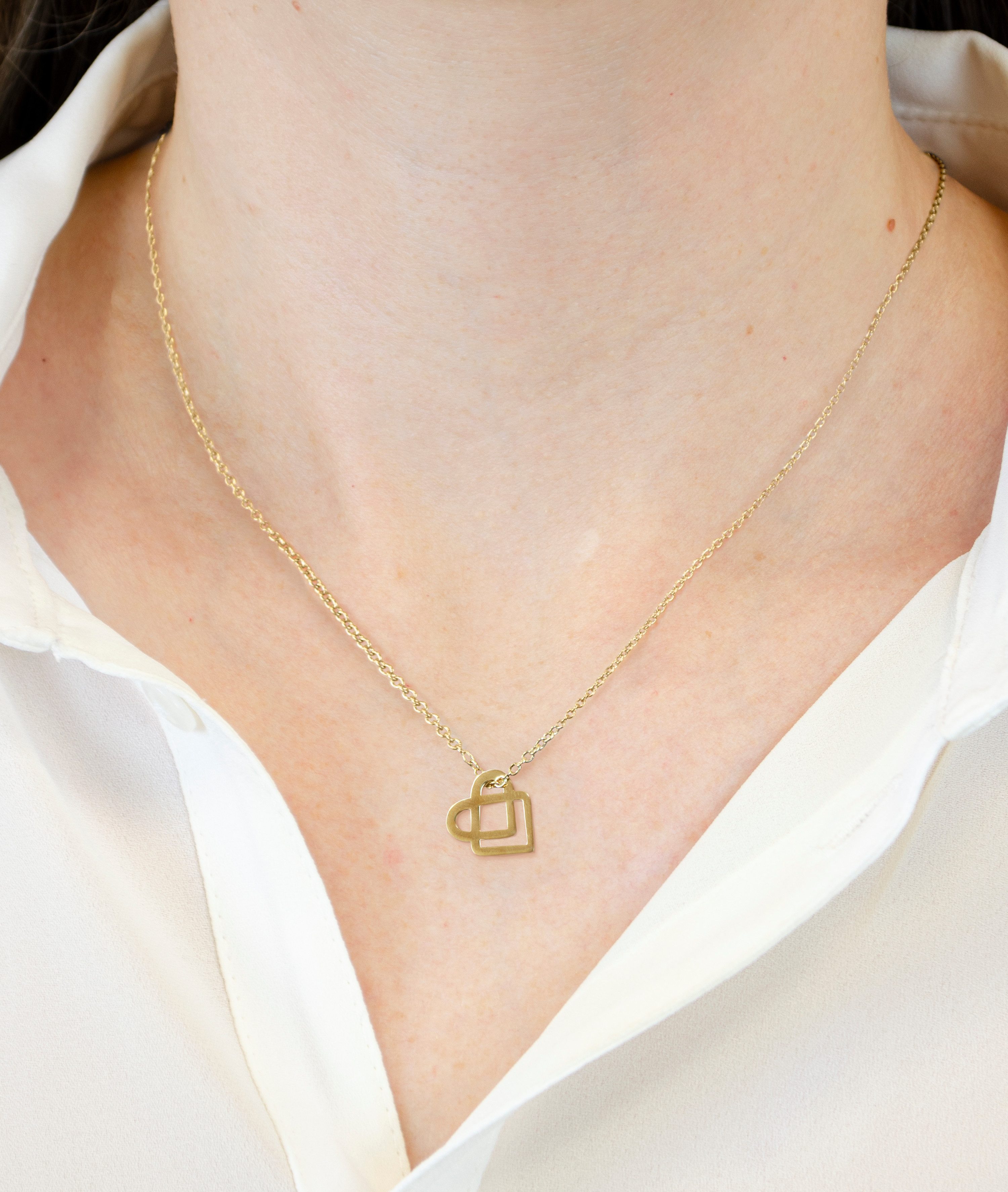 Liebeskind Berlin Kette mit Anhänger Schmuck Edelstahl Halskette Keep Loving Herz