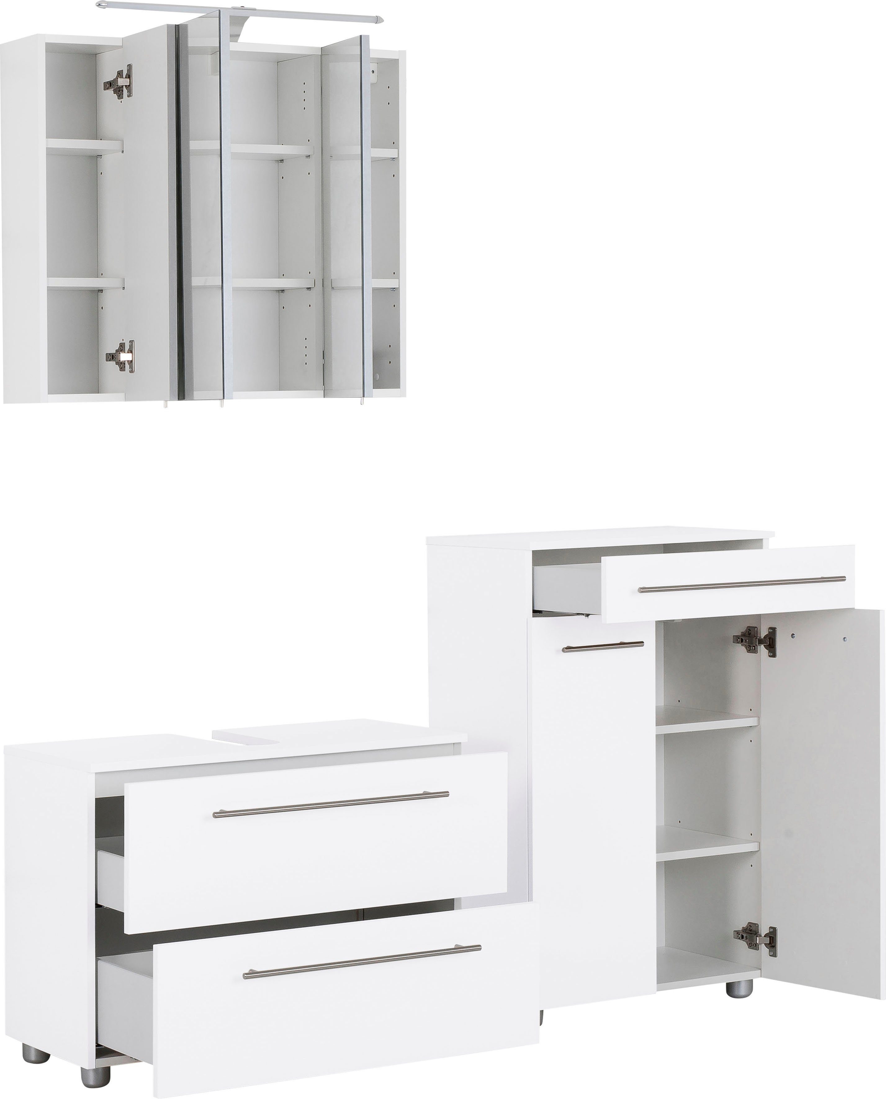 OPTIFIT Badmöbel-Set Bern, (3-St)