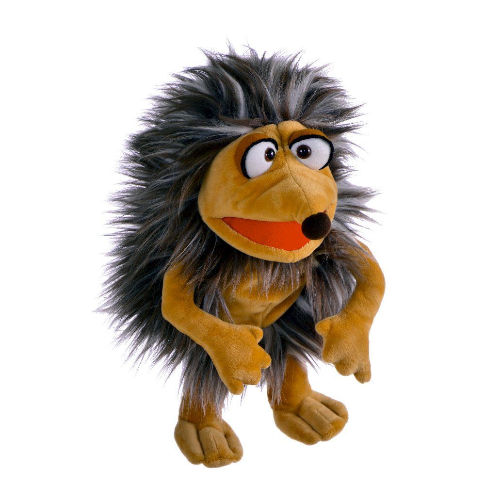 Living Puppets Handpuppe Living Puppets Handpuppe Igel Herr Waldmeister W724 (Packung), Sehr gut geeignet um Geschichten zu erzählen