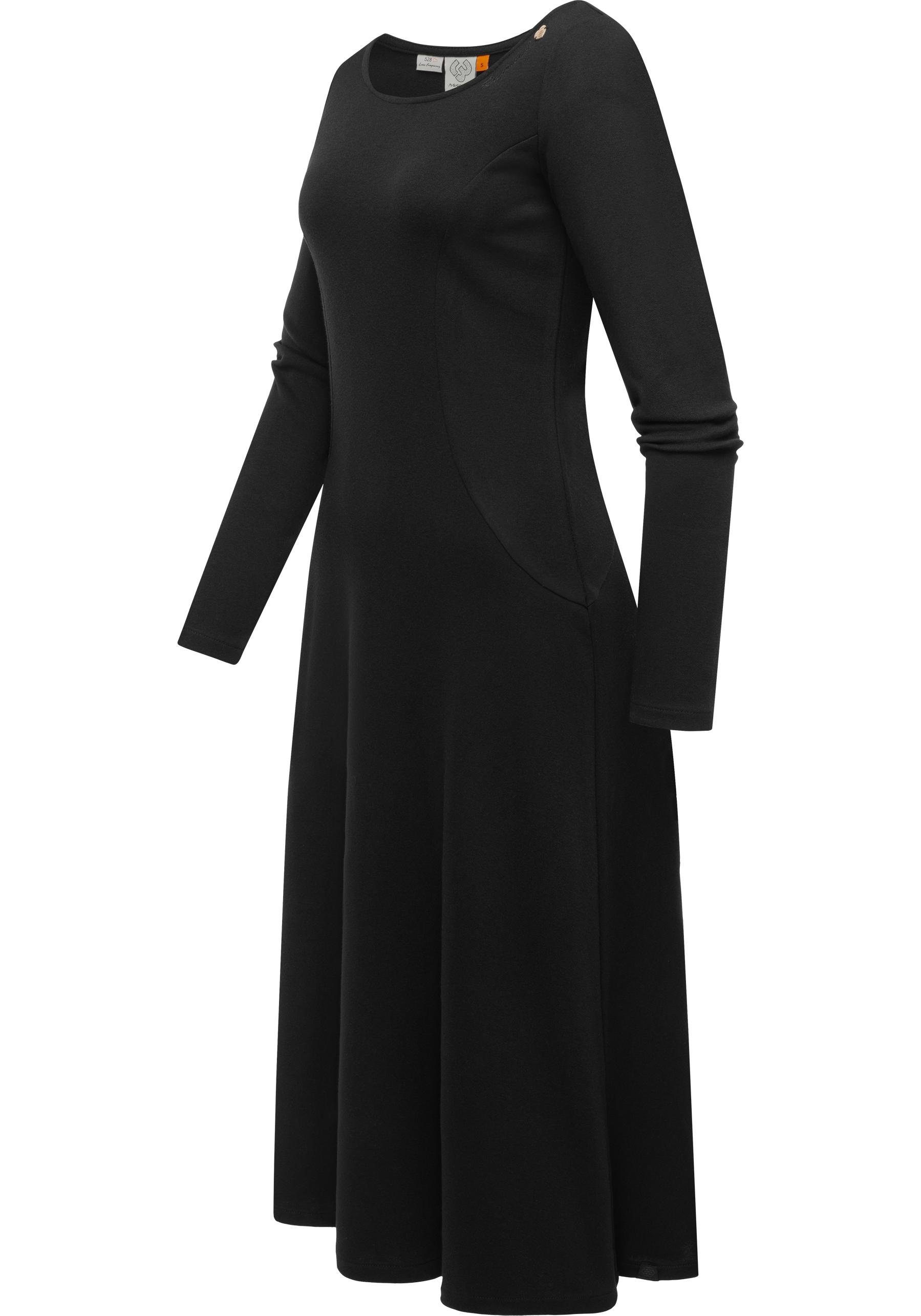 Ragwear A-Linien-Kleid Appero Long Stylisches Langarm-Kleid günstig online kaufen