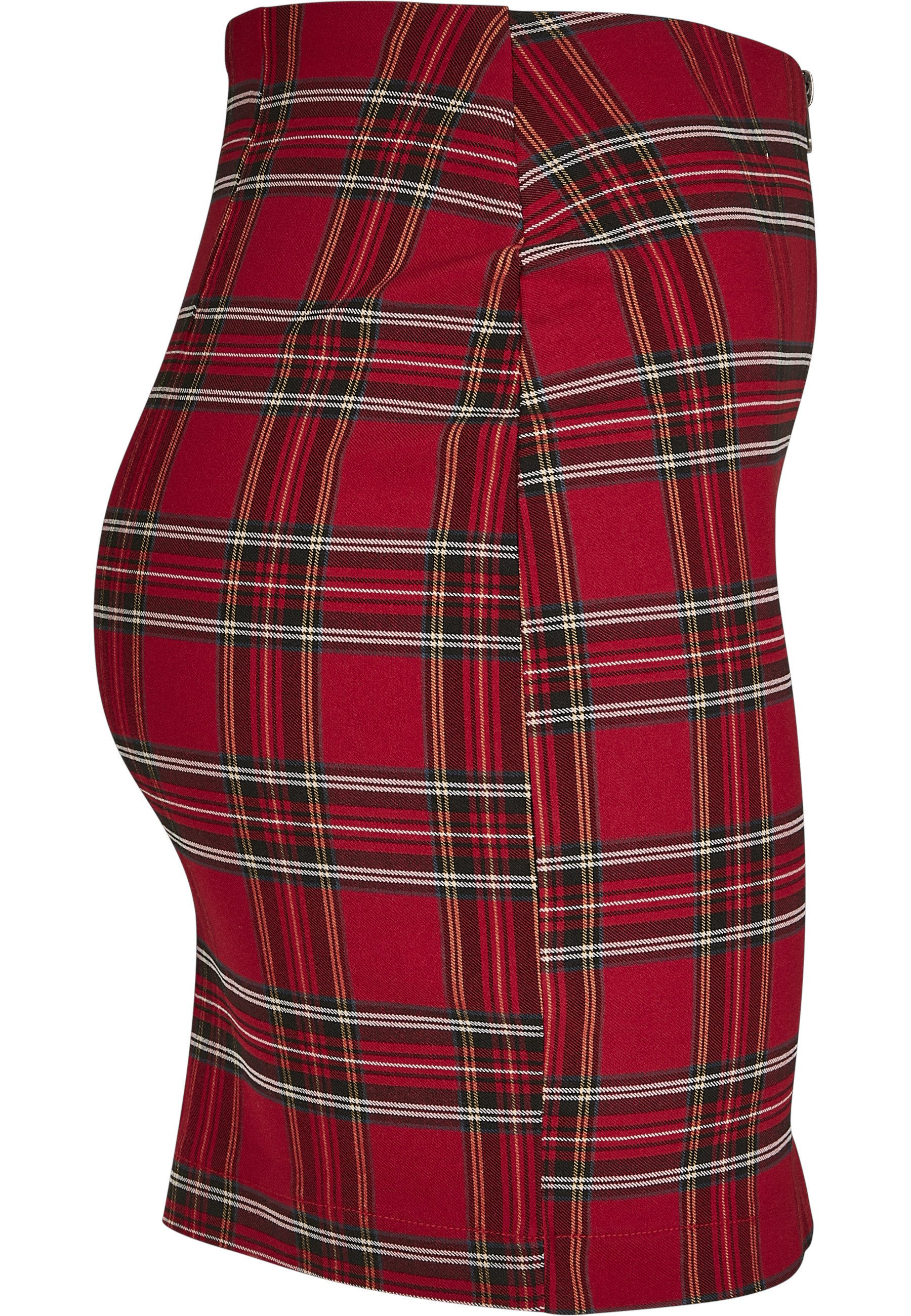 URBAN CLASSICS Maxirock Urban Classics Damen Ladies Short Checker Skirt (1-tlg) – Bild 5 von 5