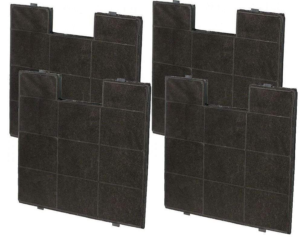 keenberk Aktivkohlefilter 4 Stück für Amica KF 17142 Dunstabzugshaube KH 17214 E und andere