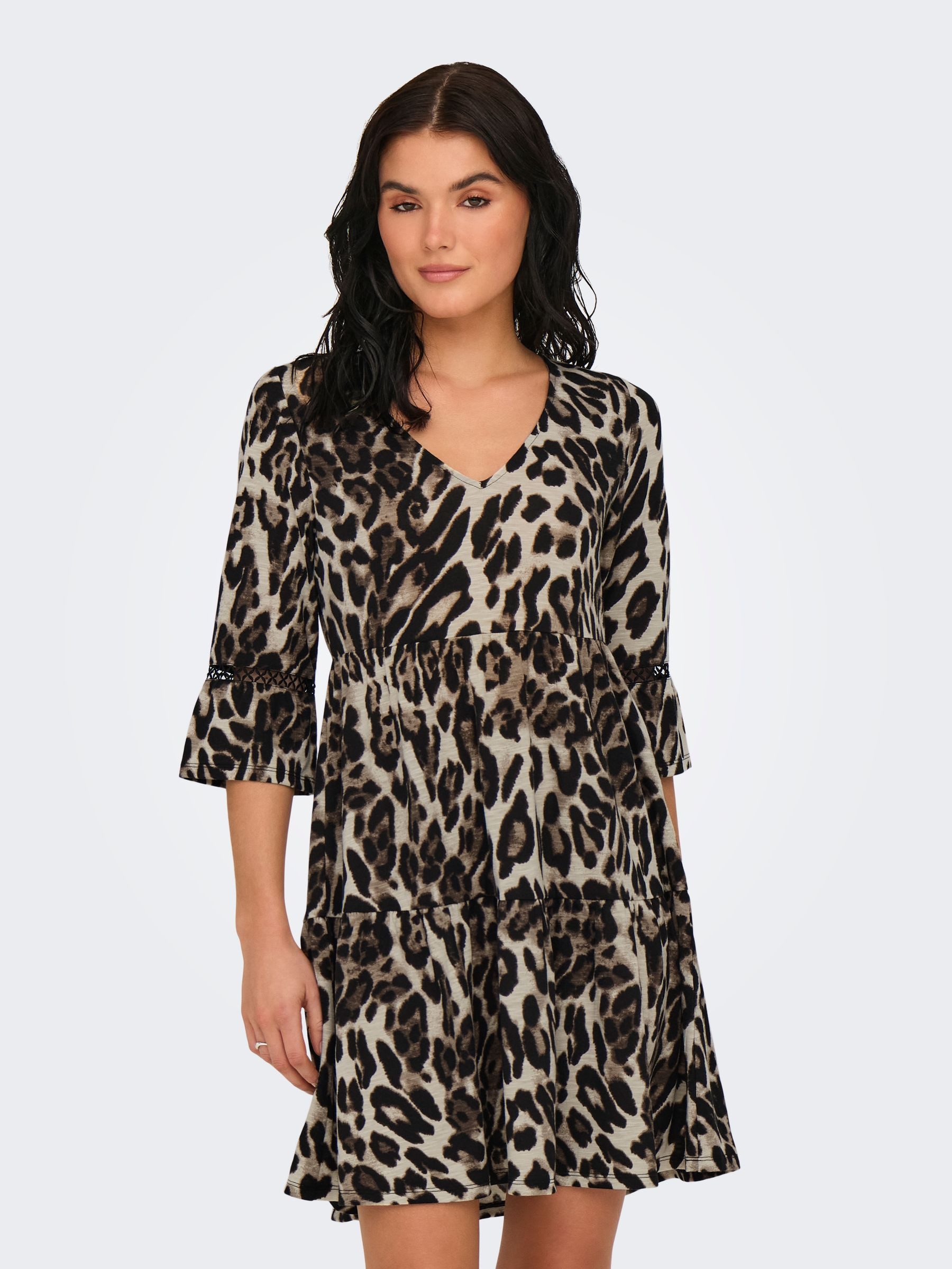 JACQUELINE de YONG Shirtkleid Ikat Musterdesign günstig online kaufen