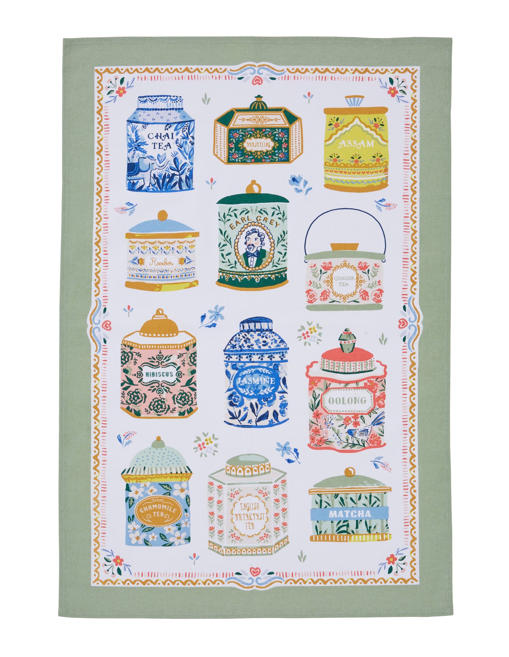 Ulster Weavers Geschirrtuch Tea Tins, (Set, günstig online kaufen