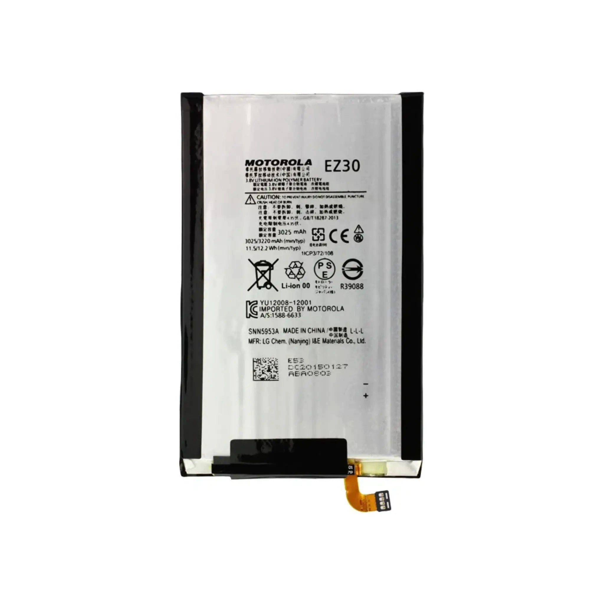 Motorola Motorola Akku EZ30 Li-Ion 3.8 Volt 3025 mAh Handy-Akku