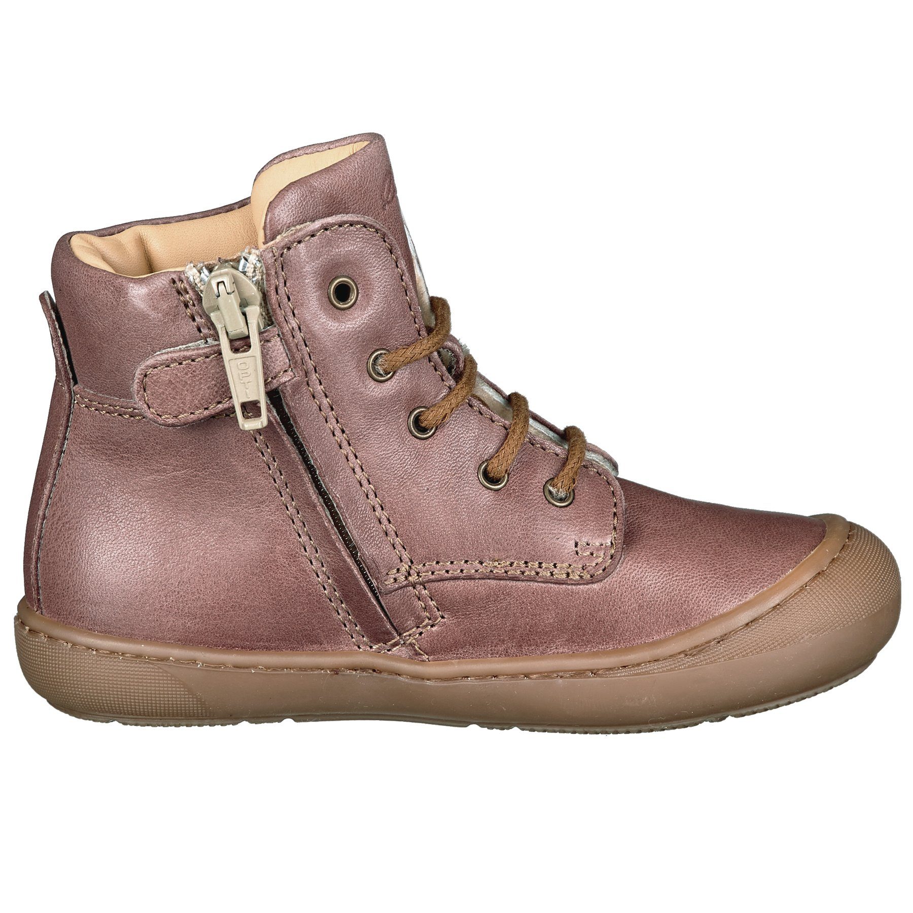 Ocra Ocra 082 Stiefel Lauflernschuhe Winter mit Lammfell Mädchen Rosa Stiefelette