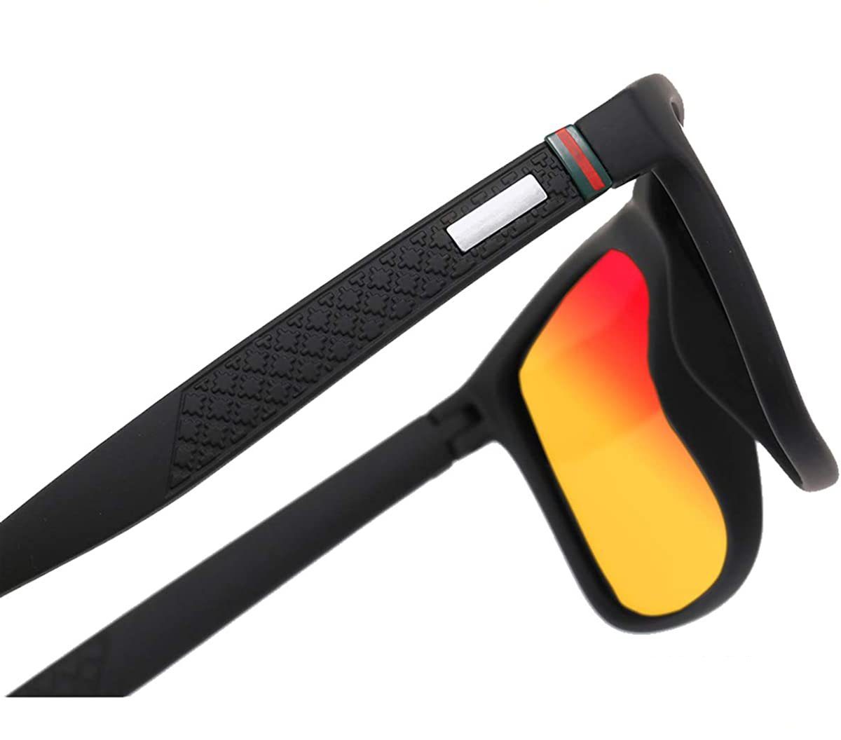UV400 Sonnenbrille Jormftte Herren Polarisiert Vintage Sonnenbrille UV-Schutz Retro