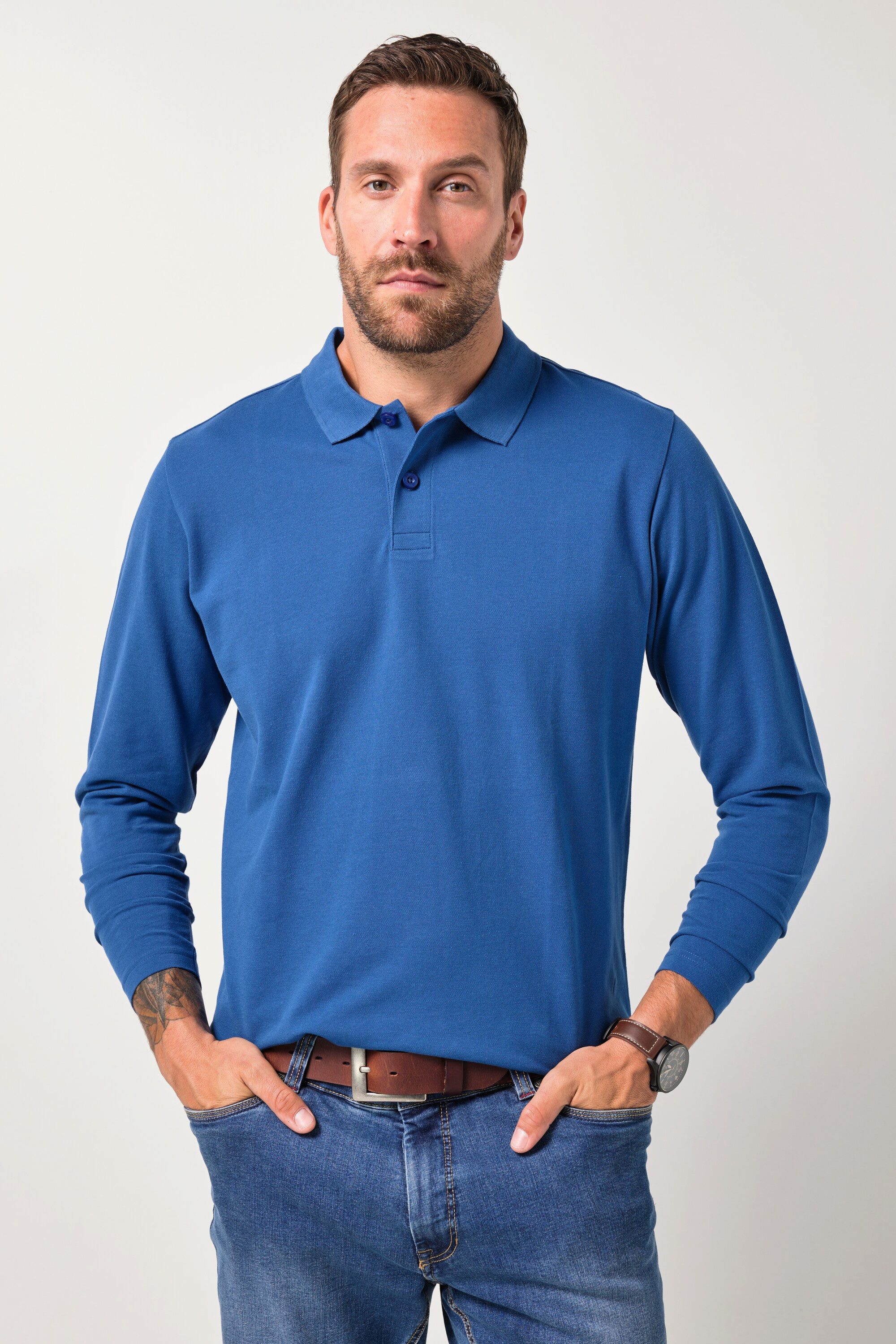 JP1880 Poloshirt JP1880 Poloshirt Basic Langarm Piqué bis 8 XL