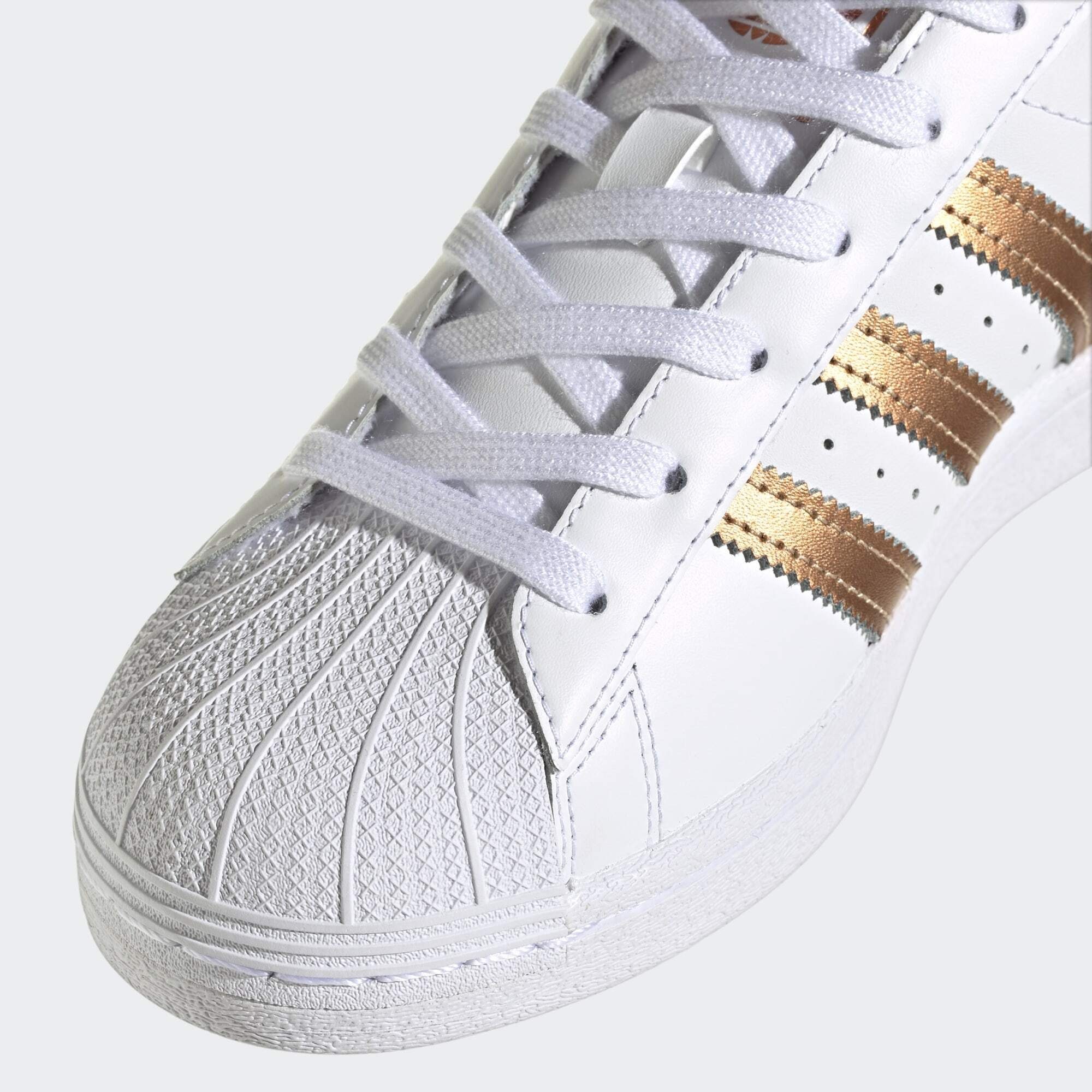 adidas / Black Originals Core Copper / Sneaker Cloud SUPERSTAR SCHUH White Metallic