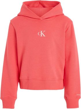 Calvin Klein Jeans Kapuzensweatshirt CK LOGO BOXY HOODIE für Kinder bis 16 Jahre