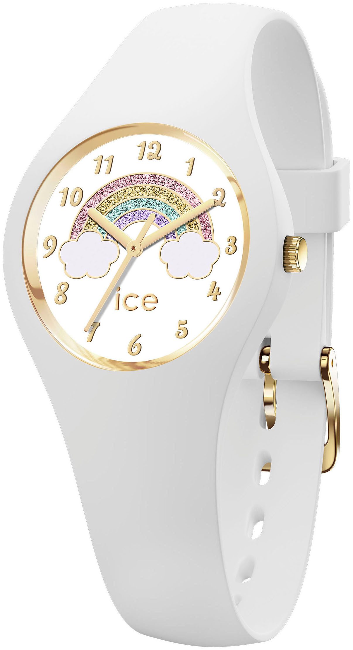 ice-watch Quarzuhr ICE fantasia - Rainbow - Extra small - 3H 018423, Armbanduhr, Kinderuhr, Mädchen, Regenbogen, Schulanfang, Geschenkidee