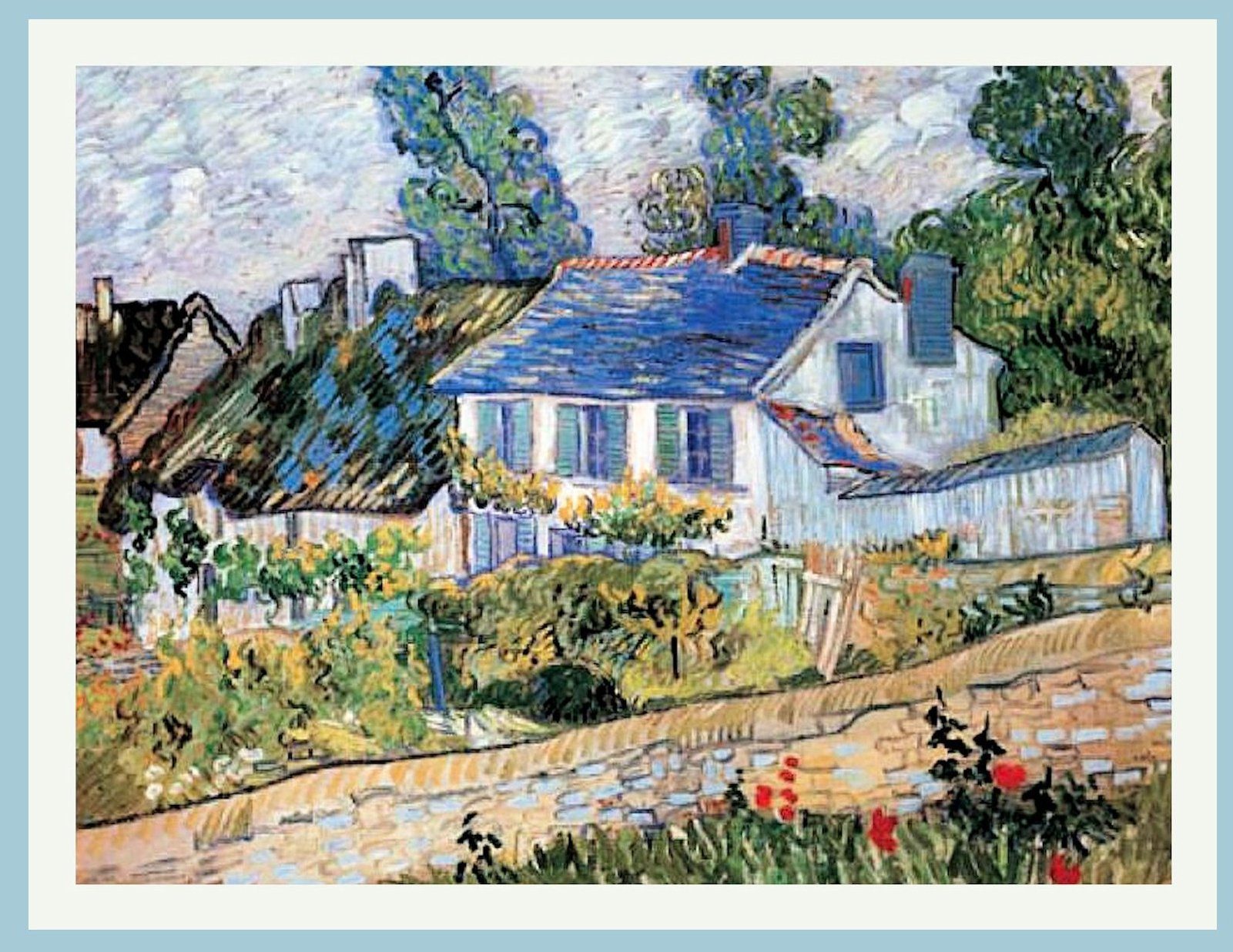 Home affaire Bild mit Rahmen »VAN GOGH / Haus bei Avers«, (1 Stück)-Otto