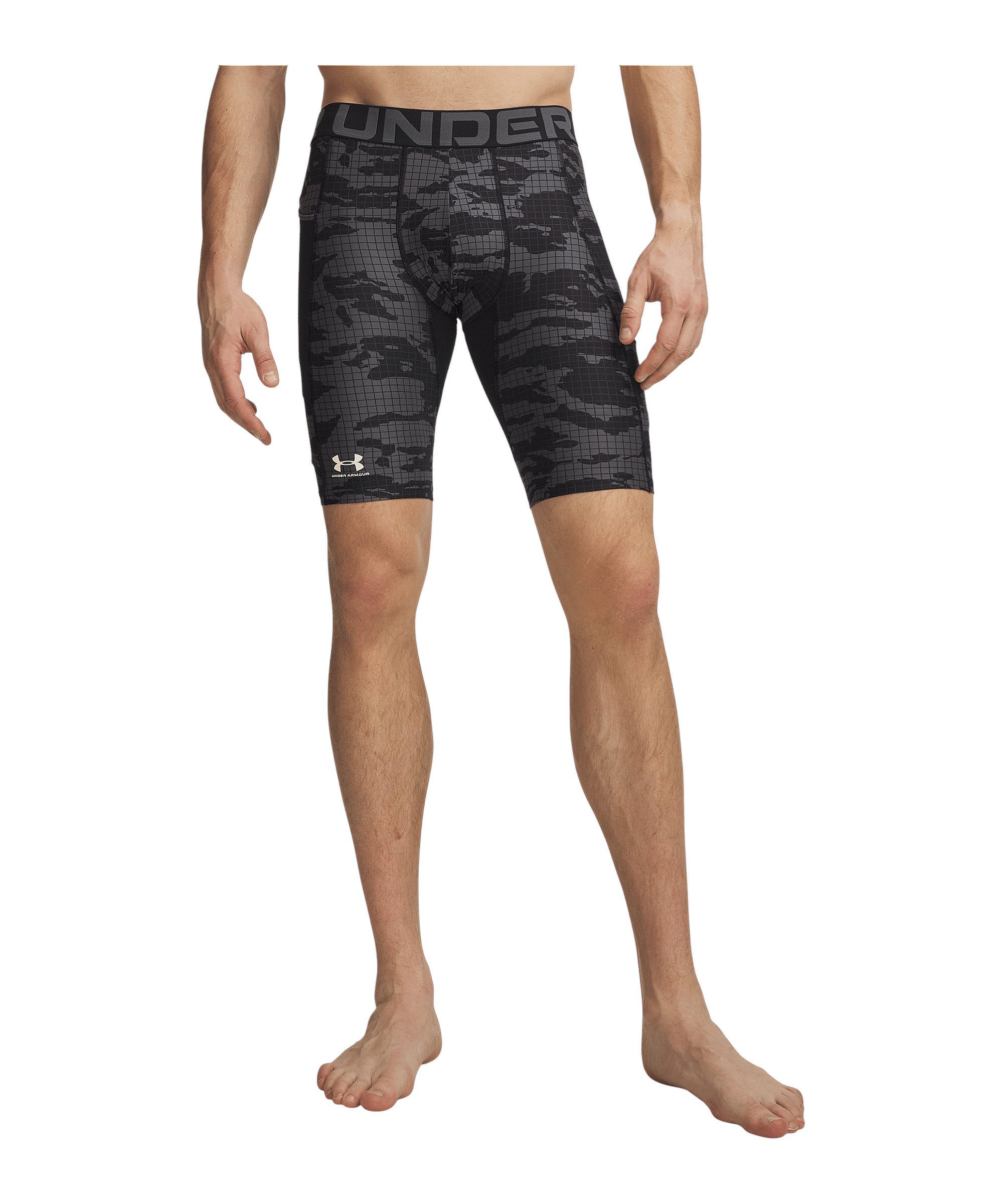 Funktionshose Under Armour HG Printed Lng Short Shorts Herren
