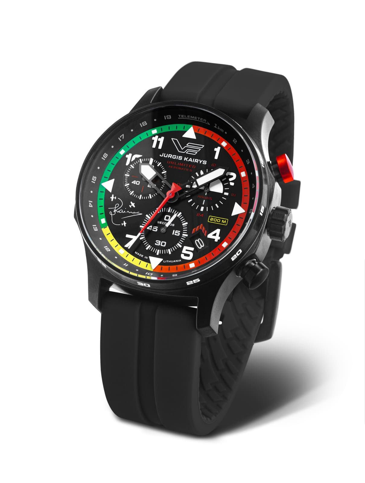 Vostok Europe Chronograph Herrenuhr 592C775-S Jurgis Kairys Aerobatics 2025 günstig online kaufen