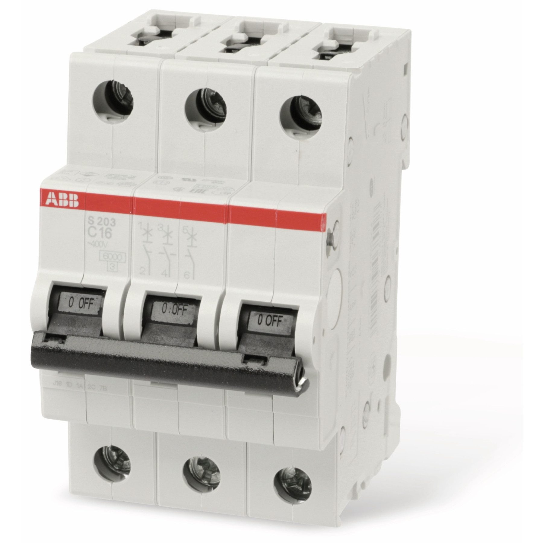 ABB Schalter ABB Leitungsschutzschalter S203-C16