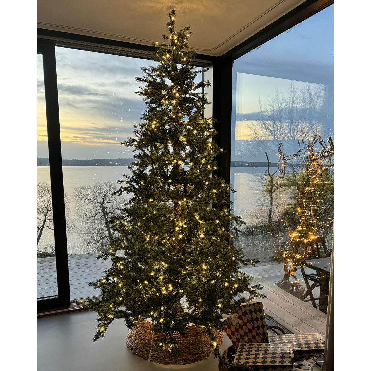 Sirius LED Baum Eric Tree warmweiß outdoor, LED fest integriert, warmweiß