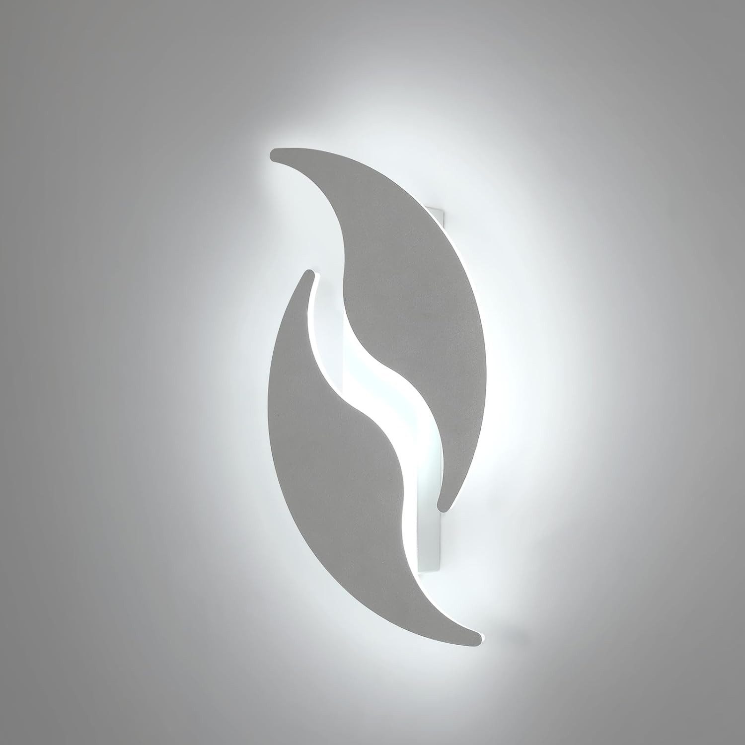 Riserva LED Wandleuchte Moderne LED Wandleuchte, 18W Kaltweiß 6500K, Für Wohnzimmer & Flur