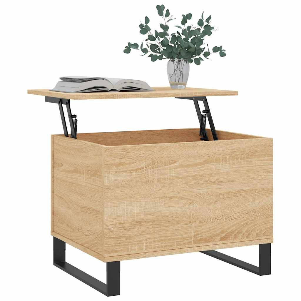 vidaXL Couchtisch Couchtisch Sonoma-Eiche 60x44,5x45 cm Holzwerkstoff (1-St günstig online kaufen
