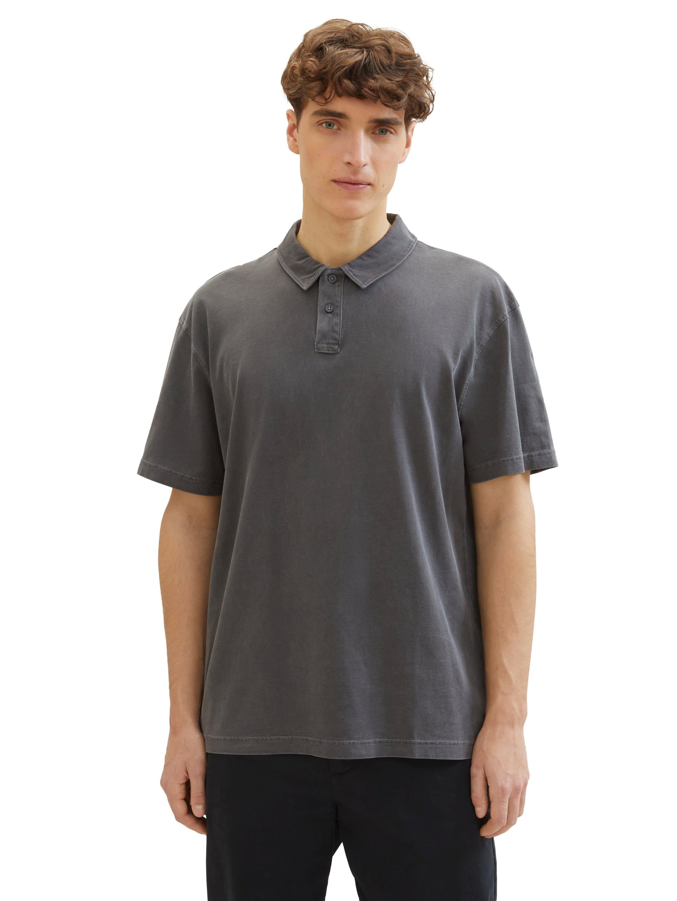 TOM TAILOR Denim Poloshirt mit halber günstig online kaufen