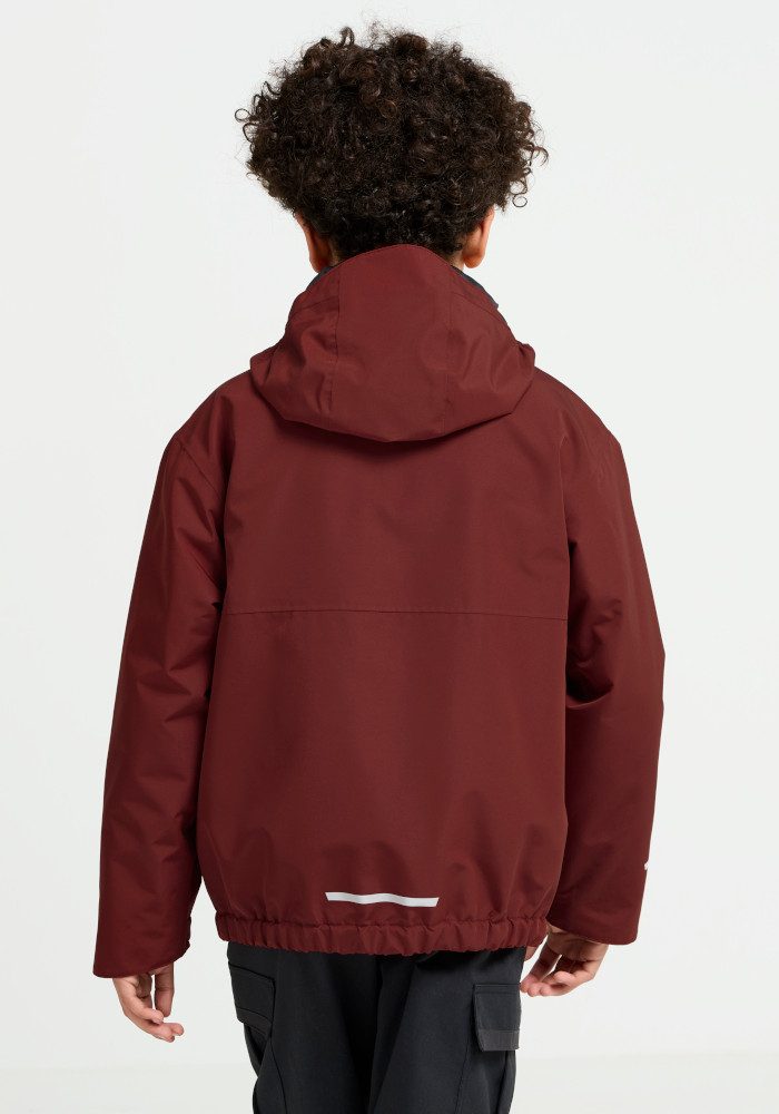 Jack Wolfskin 3-in-1-Funktionsjacke ICELAND 3IN1 PRINT JKT K mit Entendaune und Federn, aus Polyester