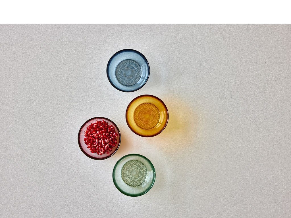 Bitz Schale Kusintha Schale grün 12 cm, Glas, (Glasschalen), Schale Kusintha 12 cm Grün