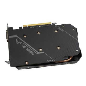 Asus TUF Nvidia GeForce GTX 1650 Grafikkarte (4GB, GDDR6, Power OC Edition, PCIe HDMI DVI DP, schwarz)