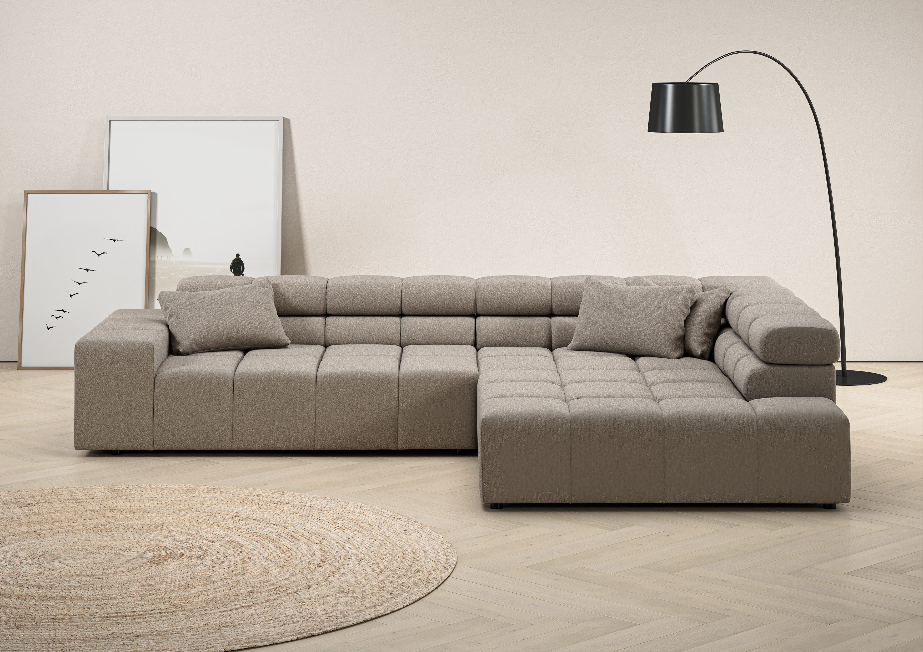 INOSIGN Ecksofa "Ancona incl. Kopfteilverstellung, OTTOs Choice, Breite 319 günstig online kaufen