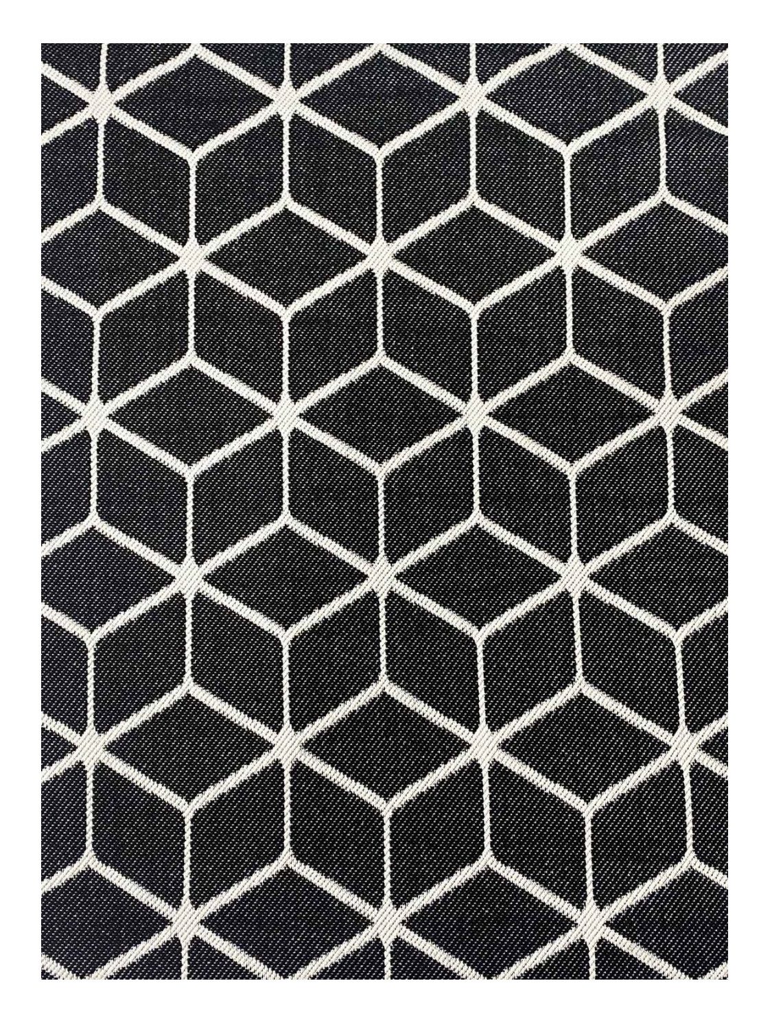 Vimoda Outdoorteppich In- & Outdoor Teppich Bienenstock Optik Raute Muster, günstig online kaufen