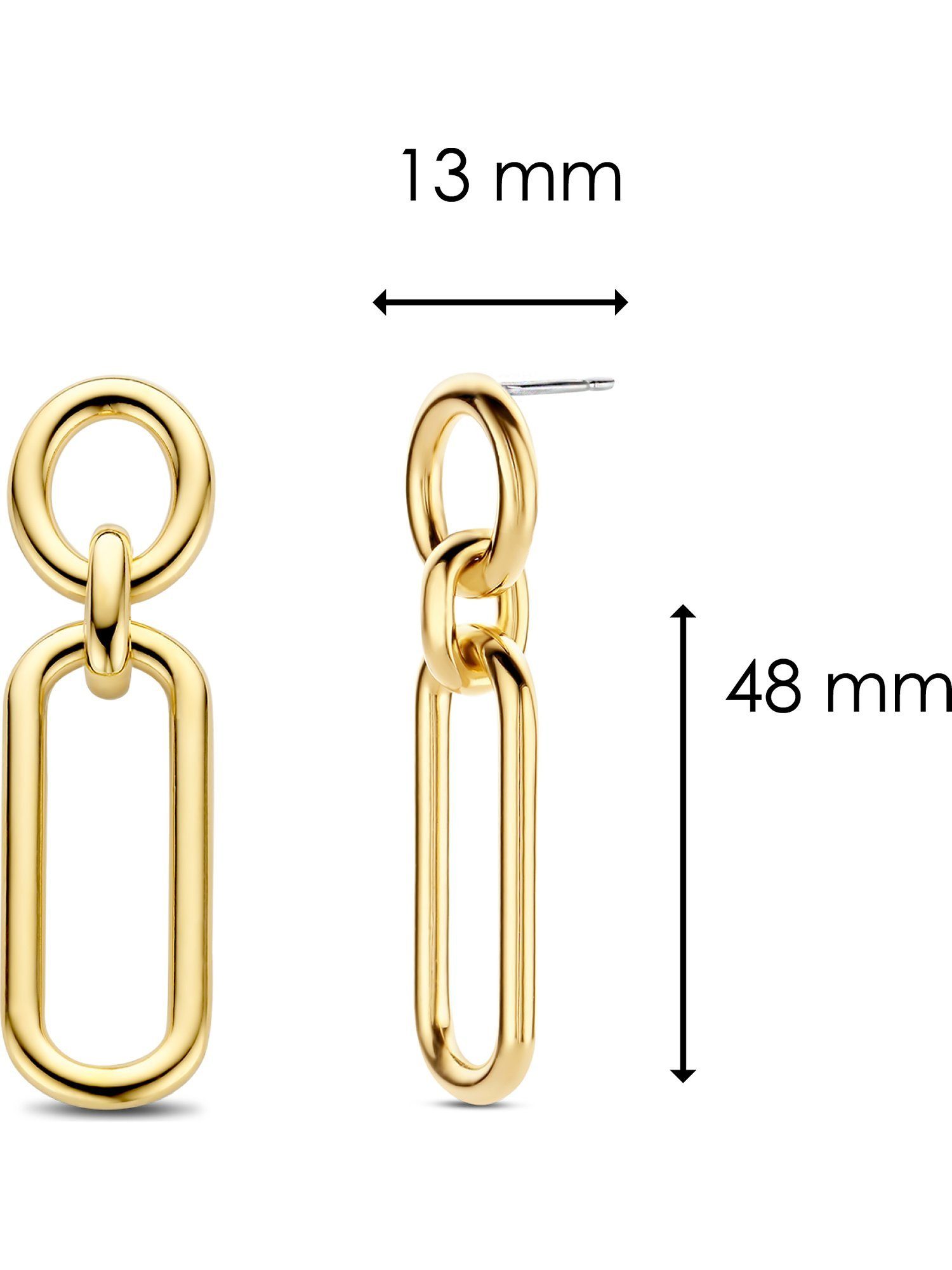 TI SENTO - Milano Paar Ohrstecker Ti Sento - Milano Damen-Ohrstecker 925er Silber