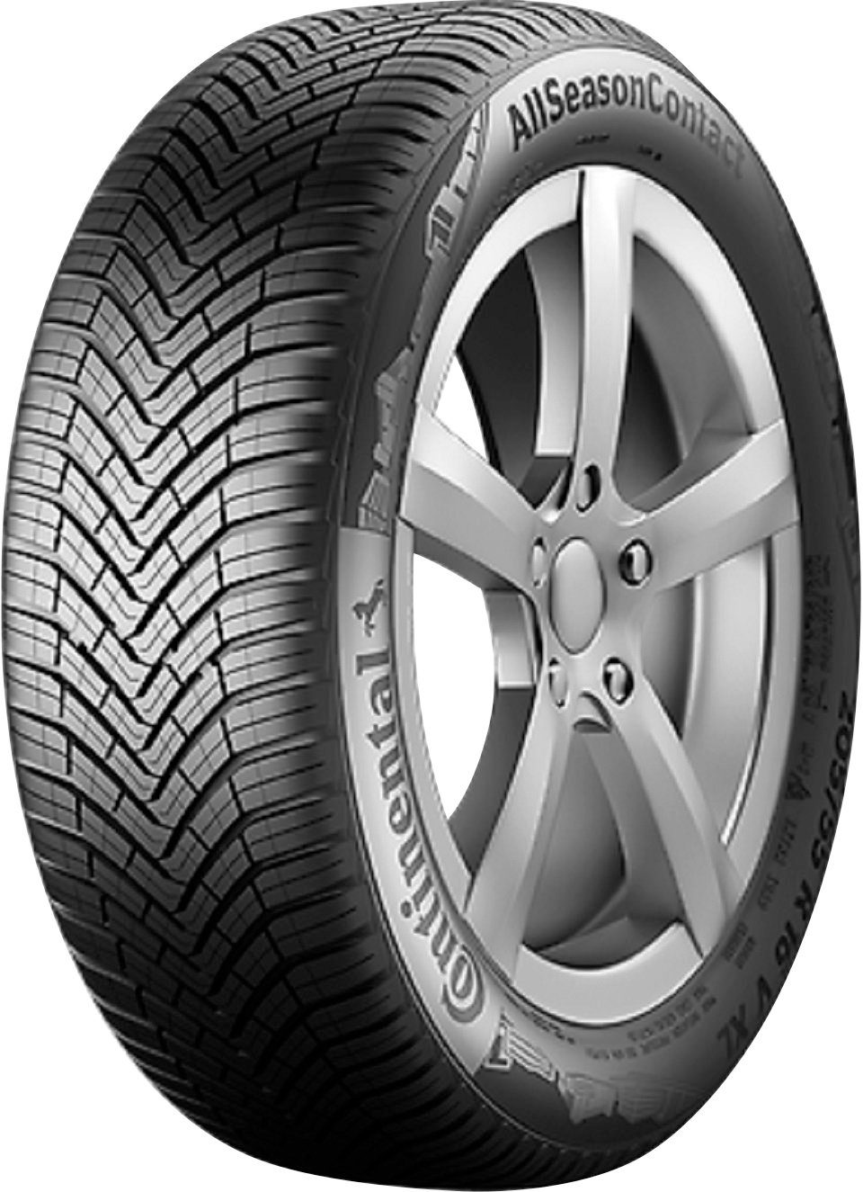 CONTINENTAL Ganzjahresreifen AllSeasonContact, 1-St., 225/40 R18 92V