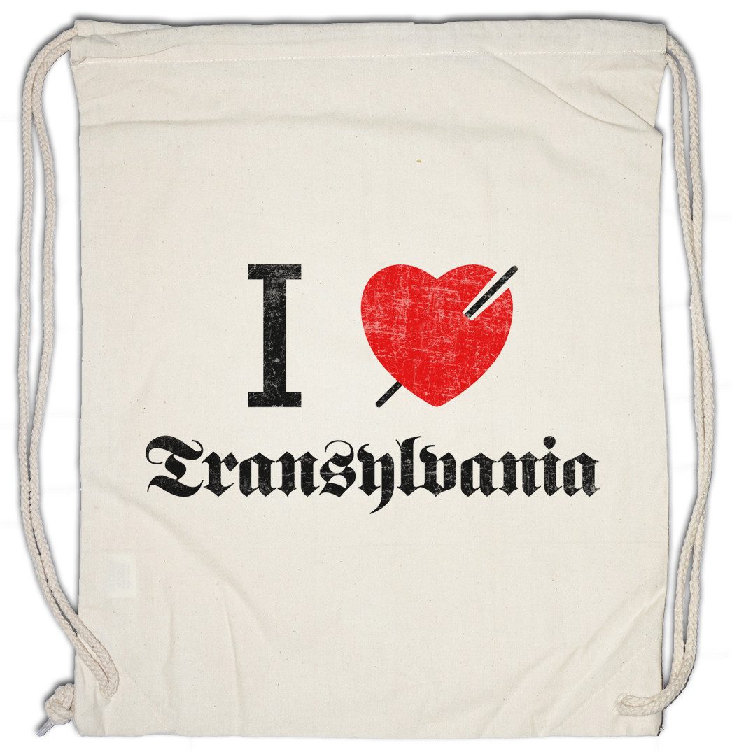 Turnbeutel I Love Transylvania Turnbeutel Mayhem Oystein Aarseth Black Metal