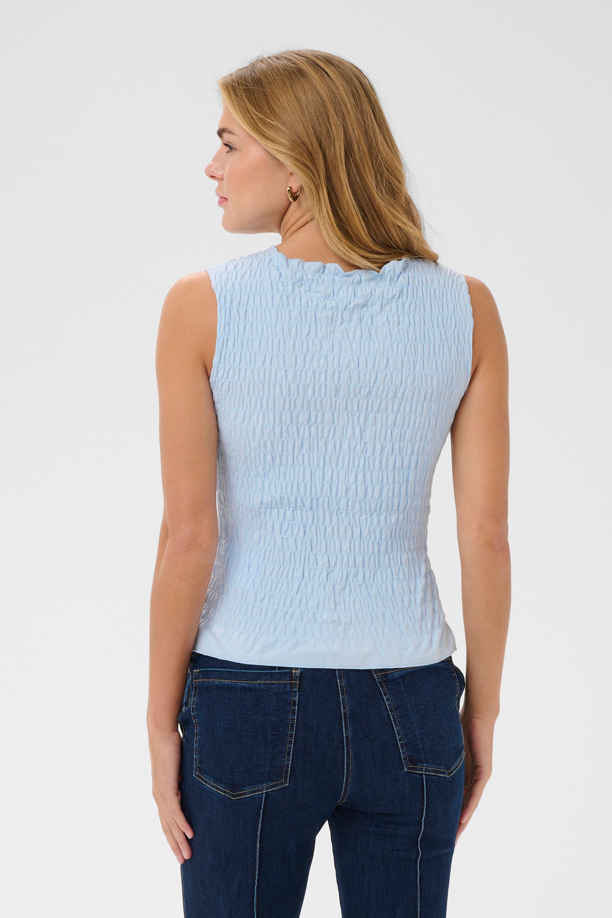 Saint Tropez Blusentop Ärmellose Bluse NaciaSZ