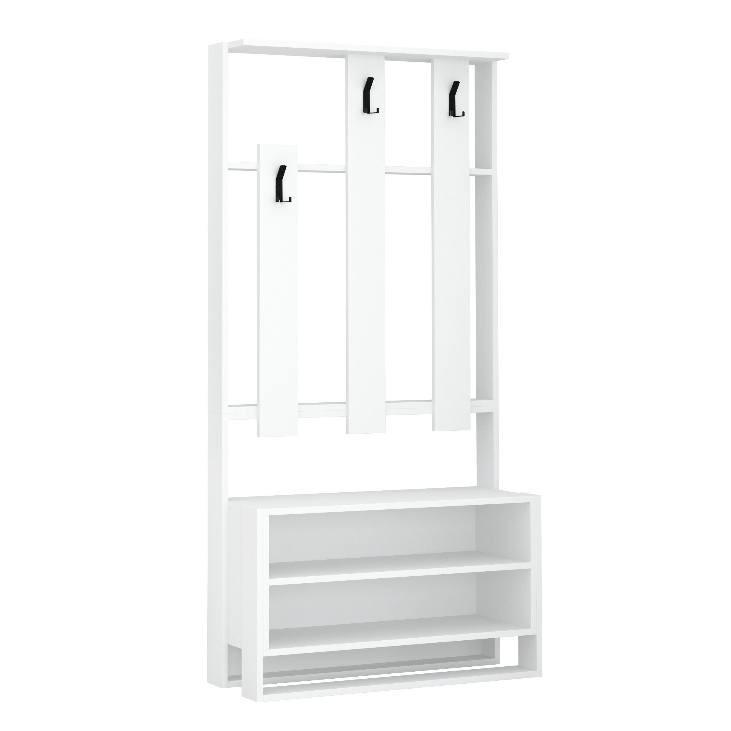 Decortie Garderobenständer Chester, Garderobenset, Dielenständer, 90 x 36 x günstig online kaufen