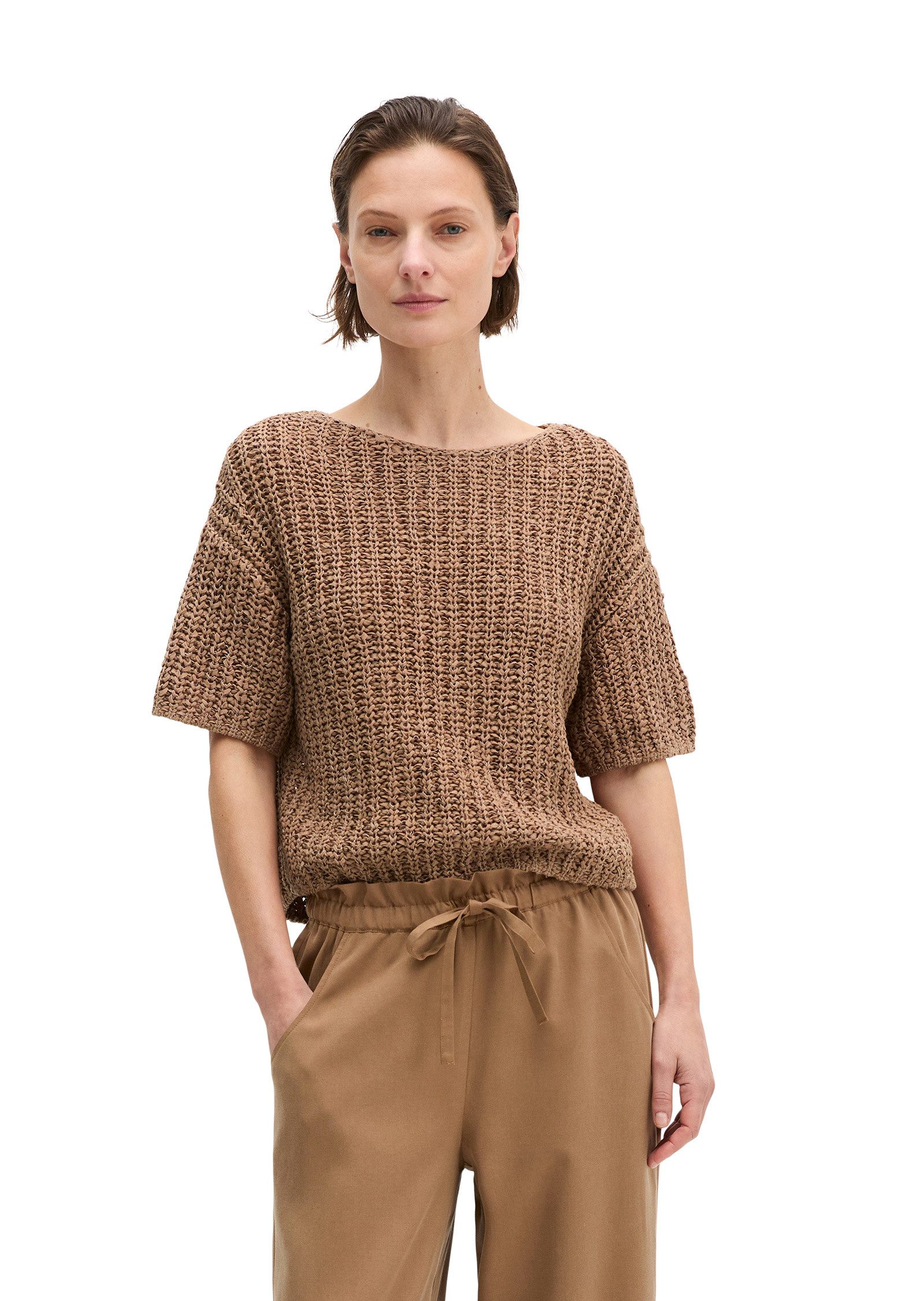 Marc O'Polo Strickpullover aus Bändchengarn