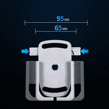 cofi1453 cofi1453® 360 Grad Verstellbarer Halterung Universal Fahrrad Handyhalterung für Rückspiegel Halter Fahrrad Fahrradhalterung für Smartphones Smartphone-Halterung