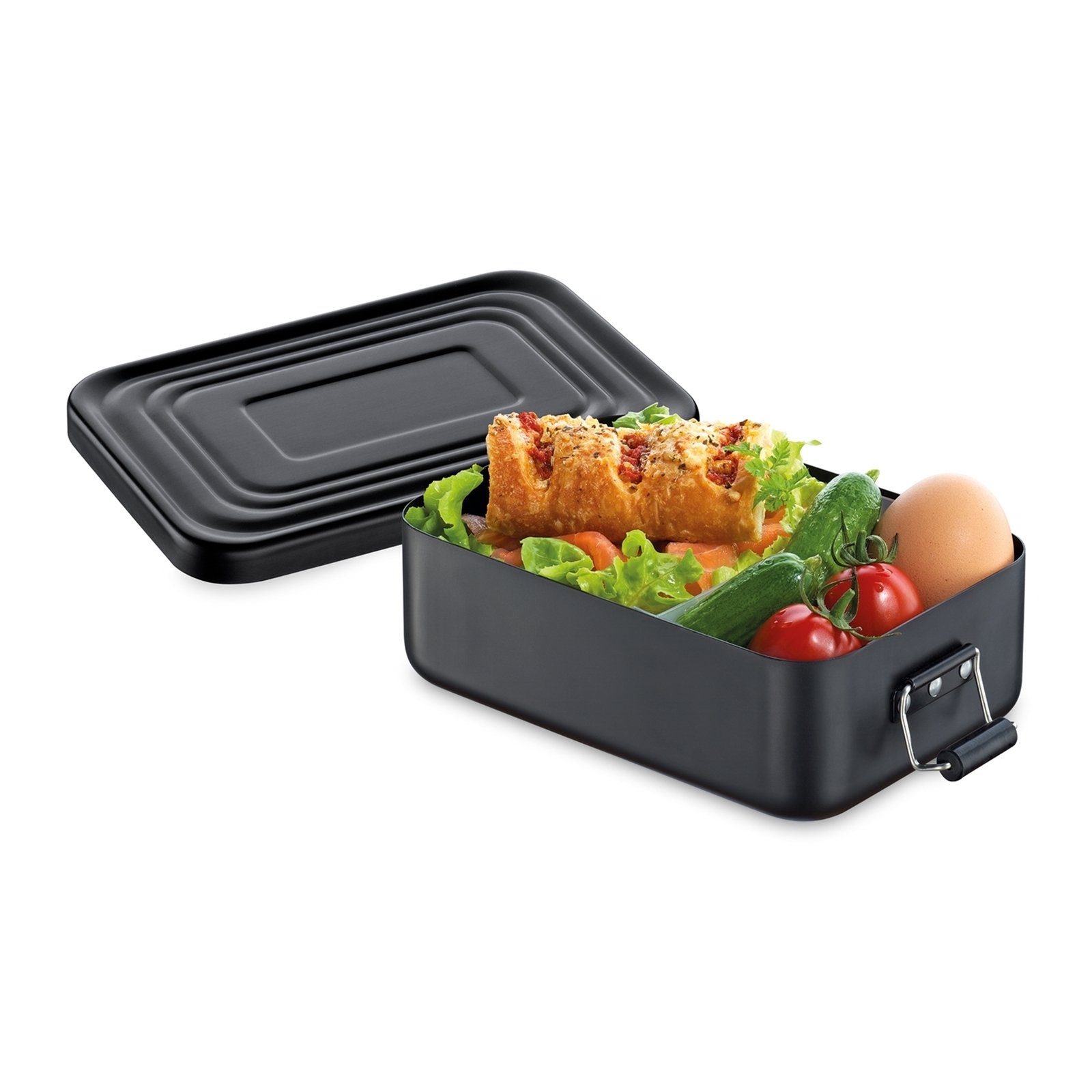 Küchenprofi Lunchbox »Lunchbox Aluminium Groß«, Aluminium, (1-tlg),  Brotdose to go