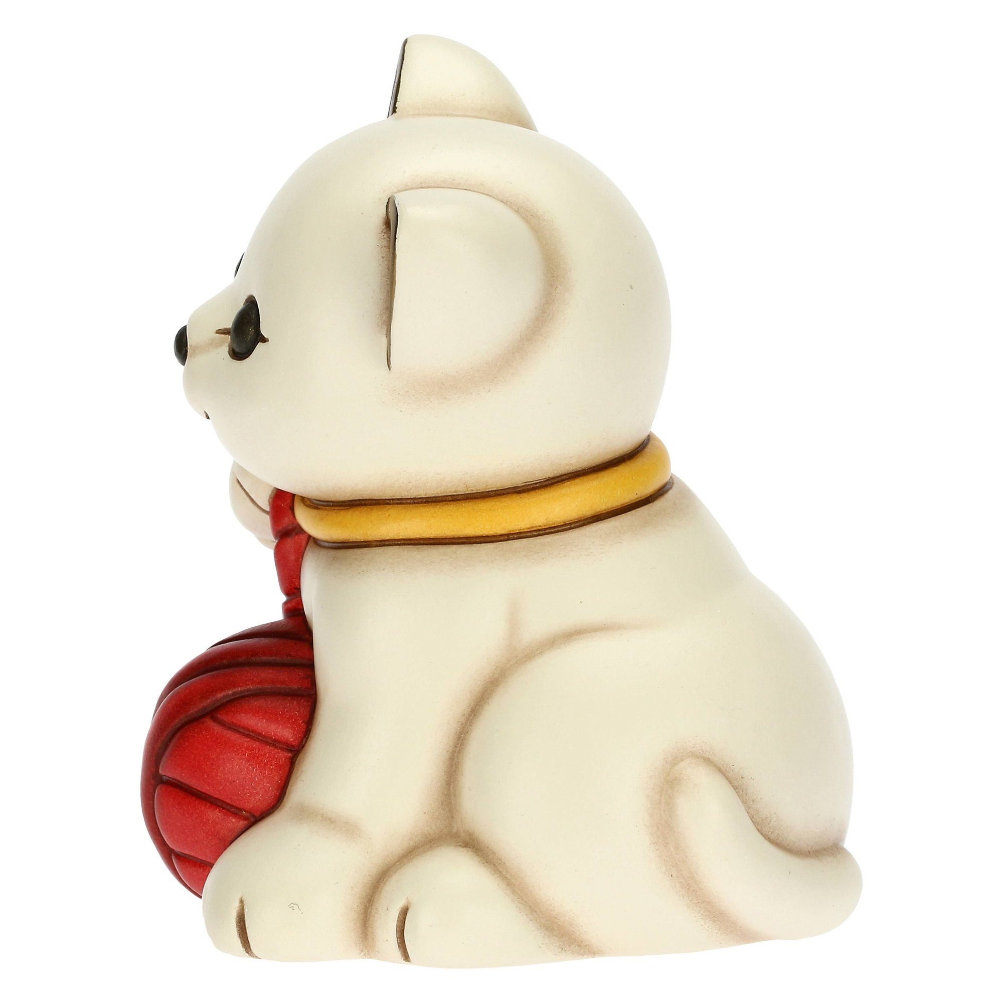 Geschenk mit Sammelfigur St), Sammelfigur Katze Thun THUN Figur im Qualitätszertifikat (1 Geschenkkarton, Kätzchen Wollknäuel SpA