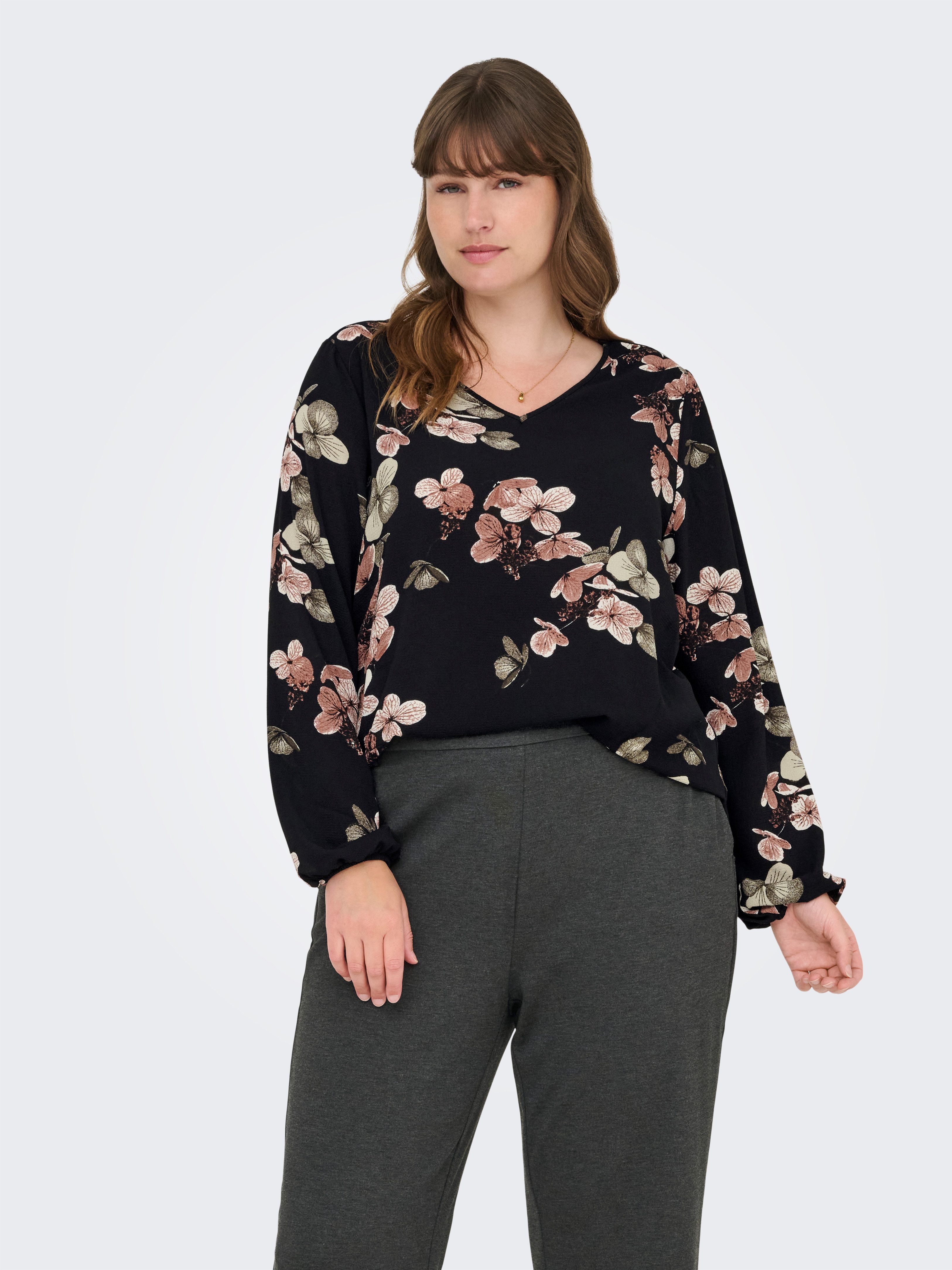 ONLY CARMAKOMA Blusenshirt CARVICA LIFE L/S günstig online kaufen