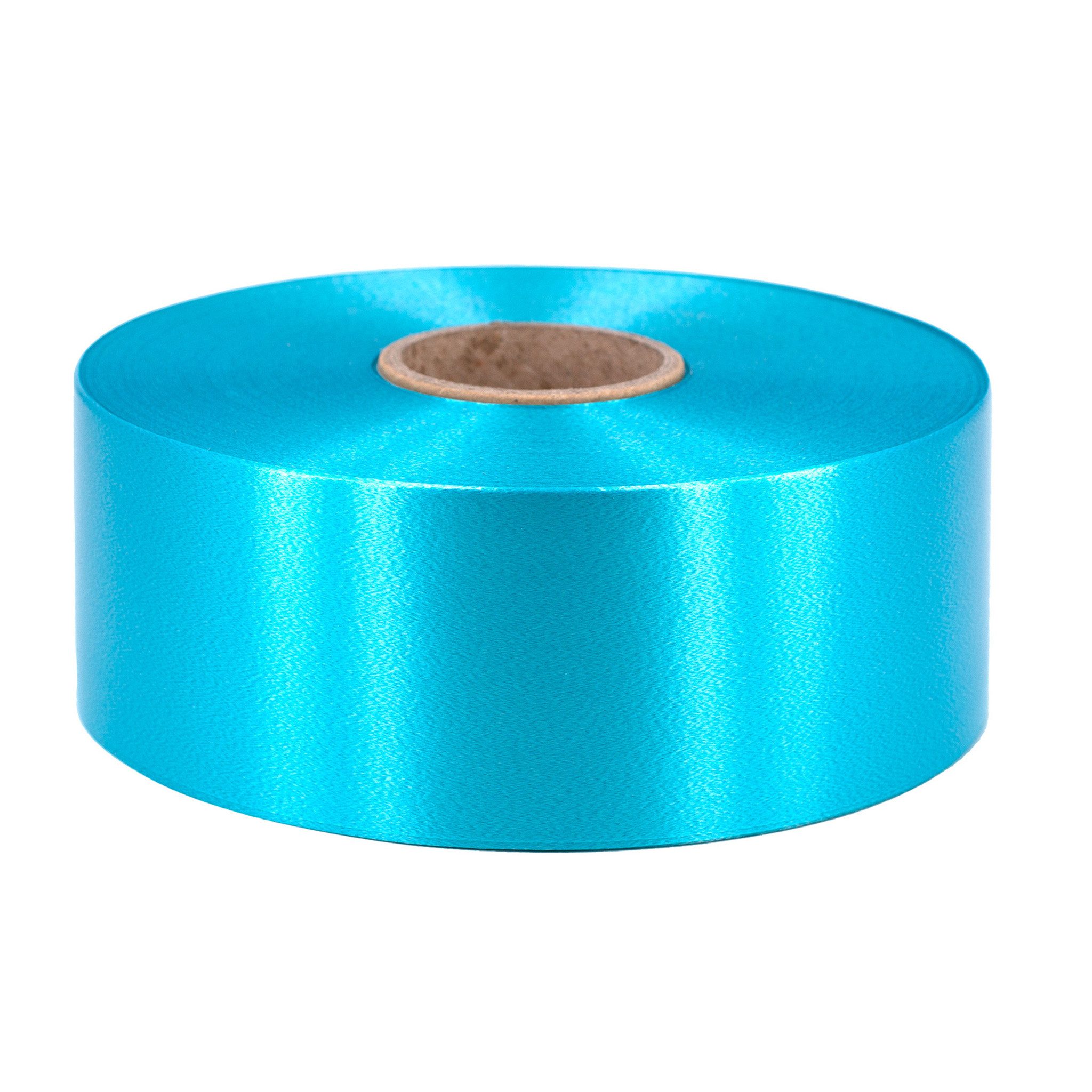Star Geschenkband, Geschenkband Ringelband 50mm x 100m Rolle Türkis