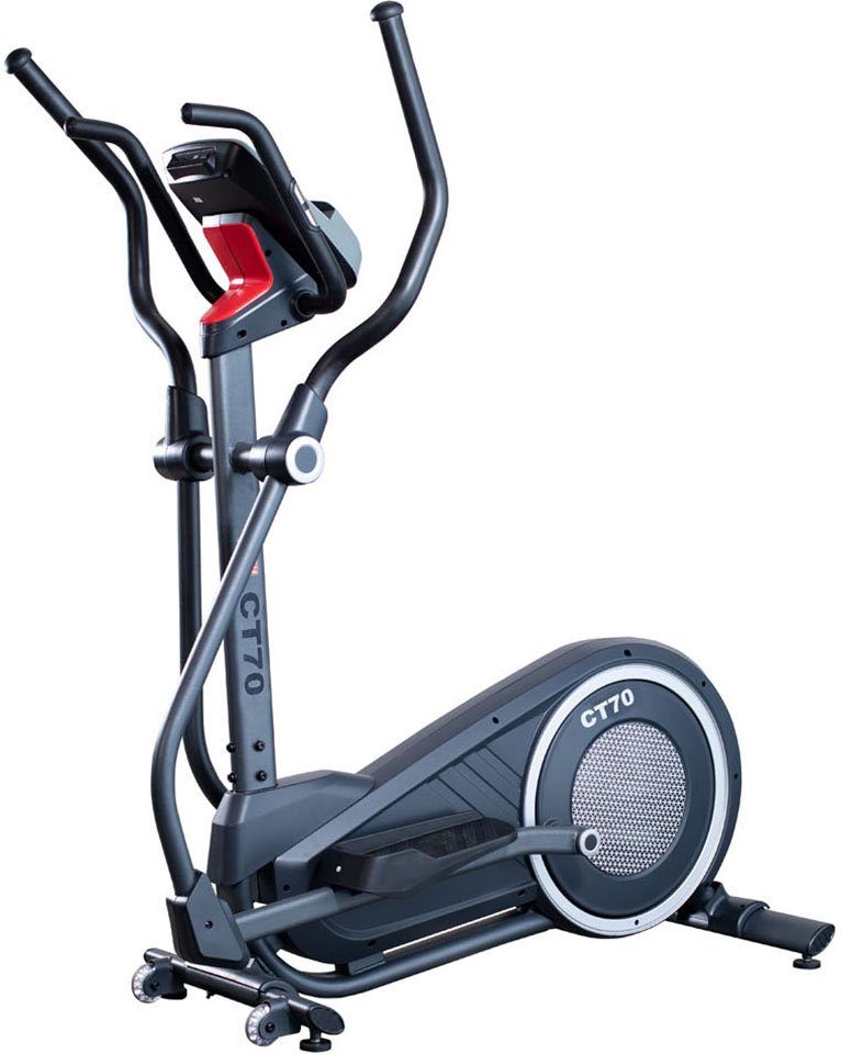 U.N.O. FITNESS Crosstrainer-Ergometer CT 70 (Fitnessgerät, Bluetooth), 150 kg max. Benutzergewicht, 32 Widerstandsstufen