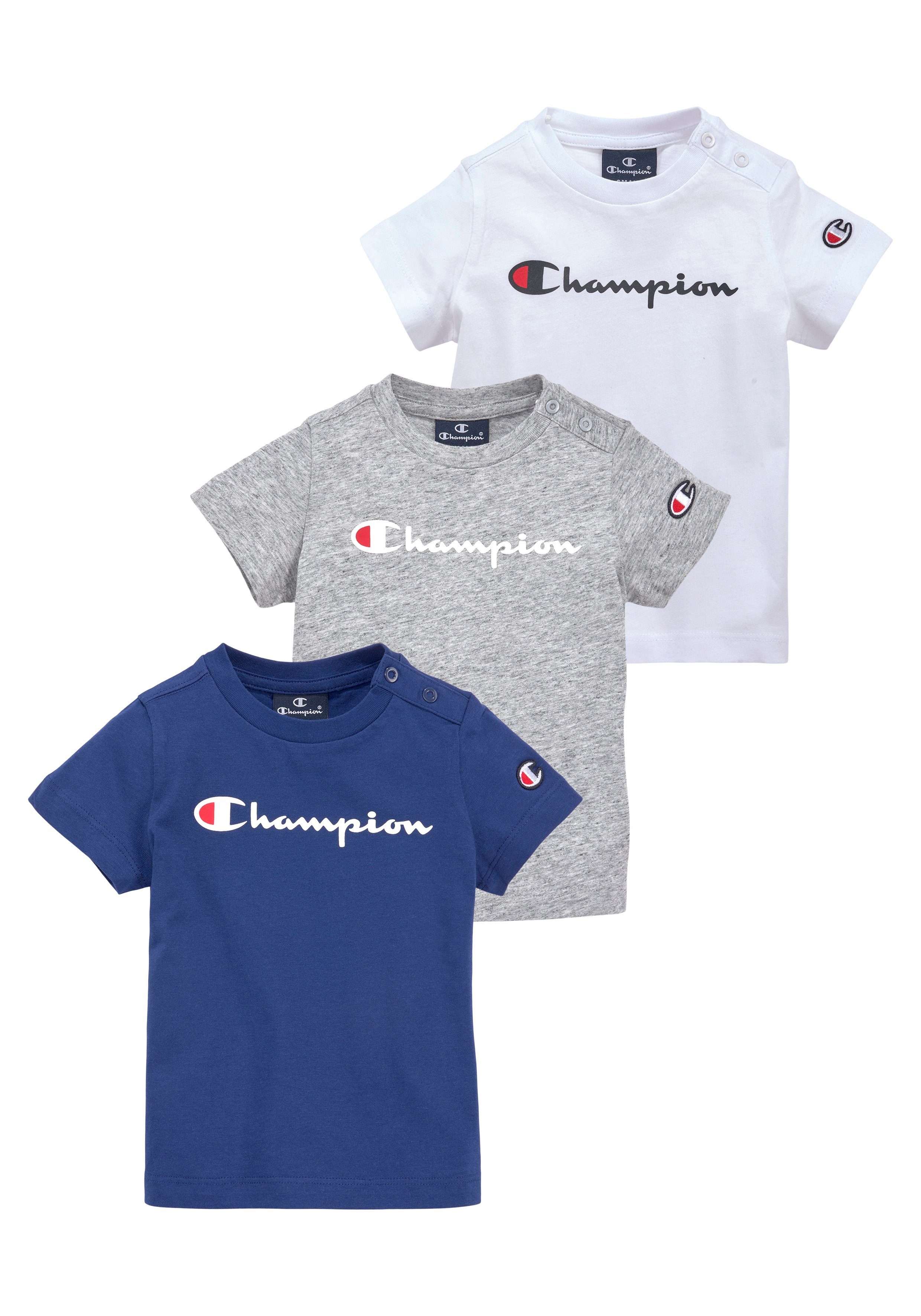 Champion T-Shirt Toddler Classic T-Shirt (Packung, 3-tlg) pack 3