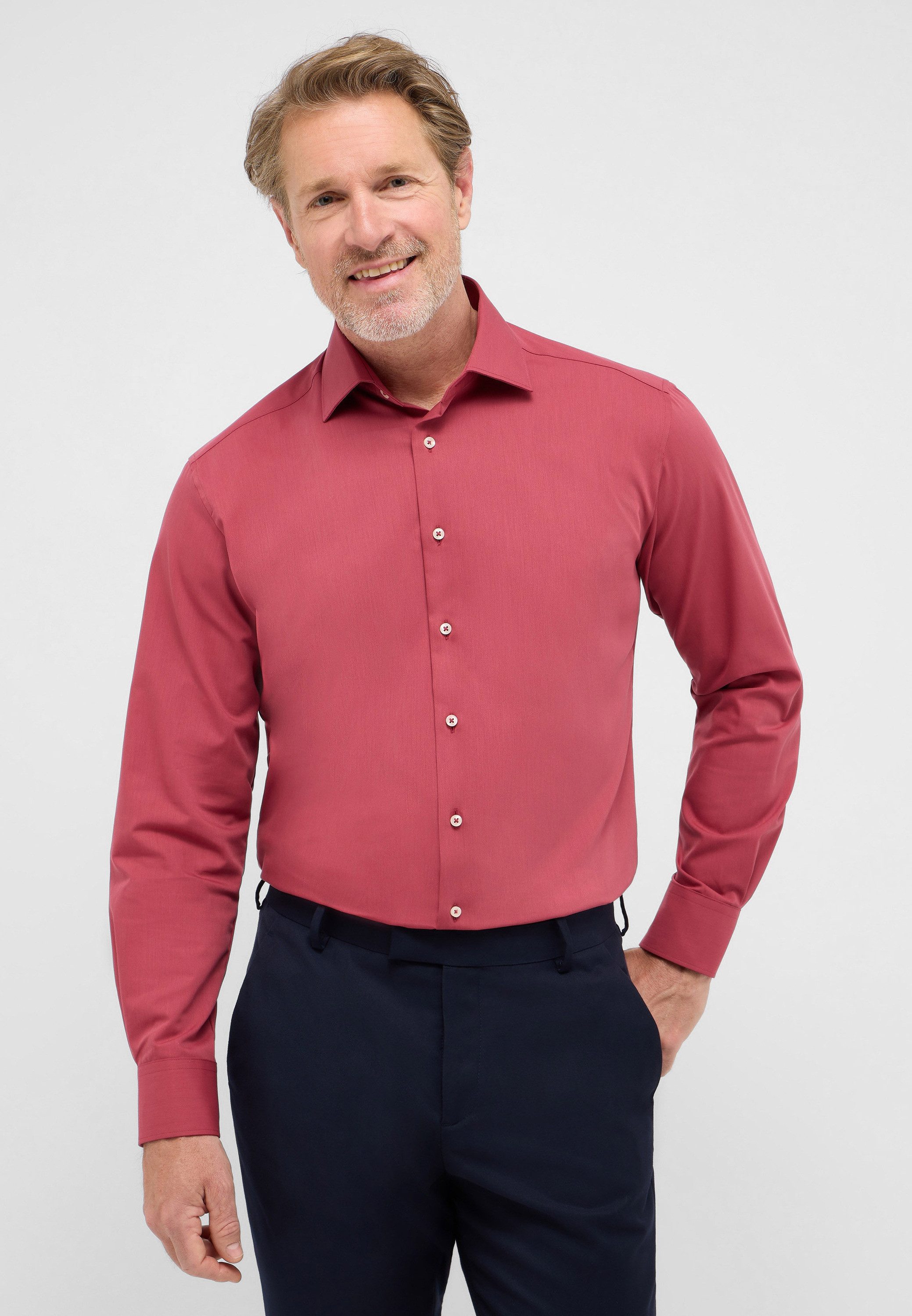 Eterna Langarmhemd MODERN FIT NON IRON günstig online kaufen