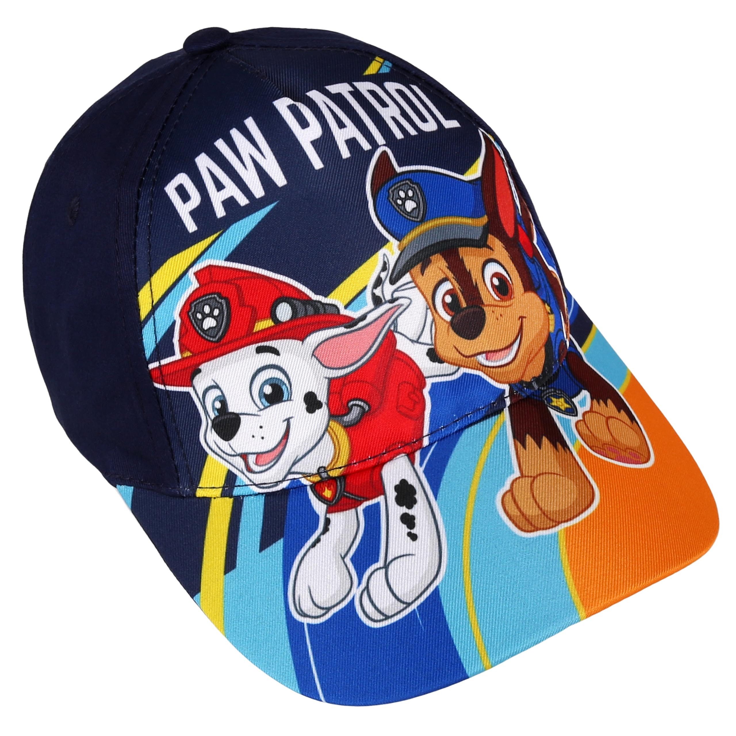 Sarcia.eu Baseball Cap Paw Patrol Cap Chase & Marshall für Jungen, verstellbar, blau