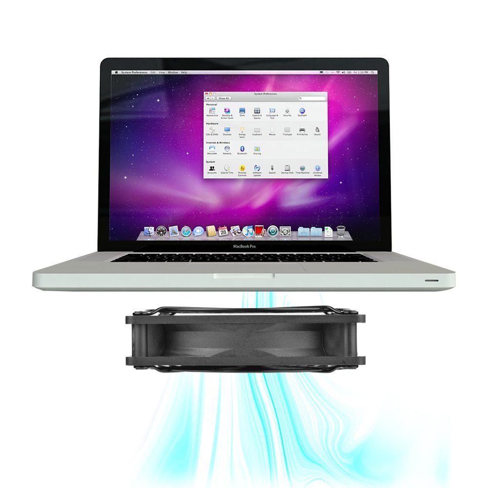 euroharry Mini USB-Ventilator USB PC Ventilator USB lüfter pc lüfter PC 120MM Gehäuse lüfter