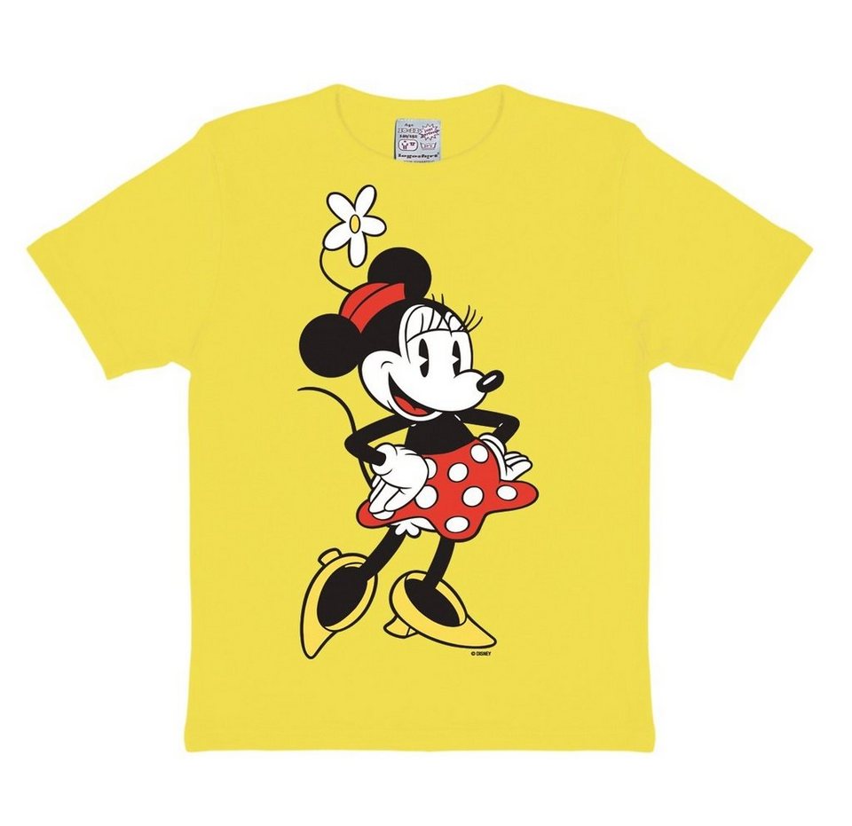LOGOSHIRT T-Shirt Minnie Mouse mit niedlichem Frontprint