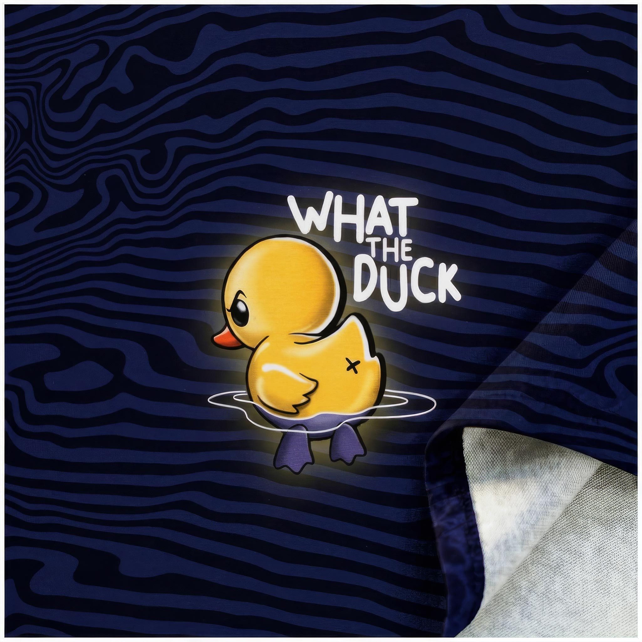 maDDma Stoff French Terry Stoffpanel What the Duck Panel 150×85 cm Swafing Stoff